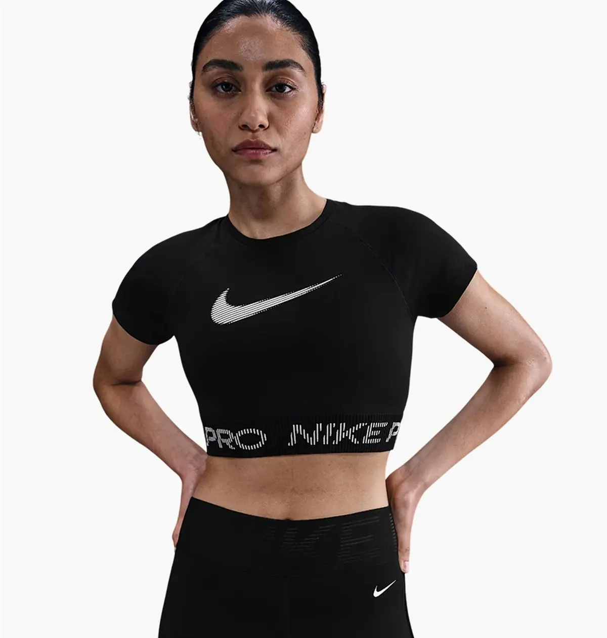 Спортивний топ жіночий Nike Pro Black
