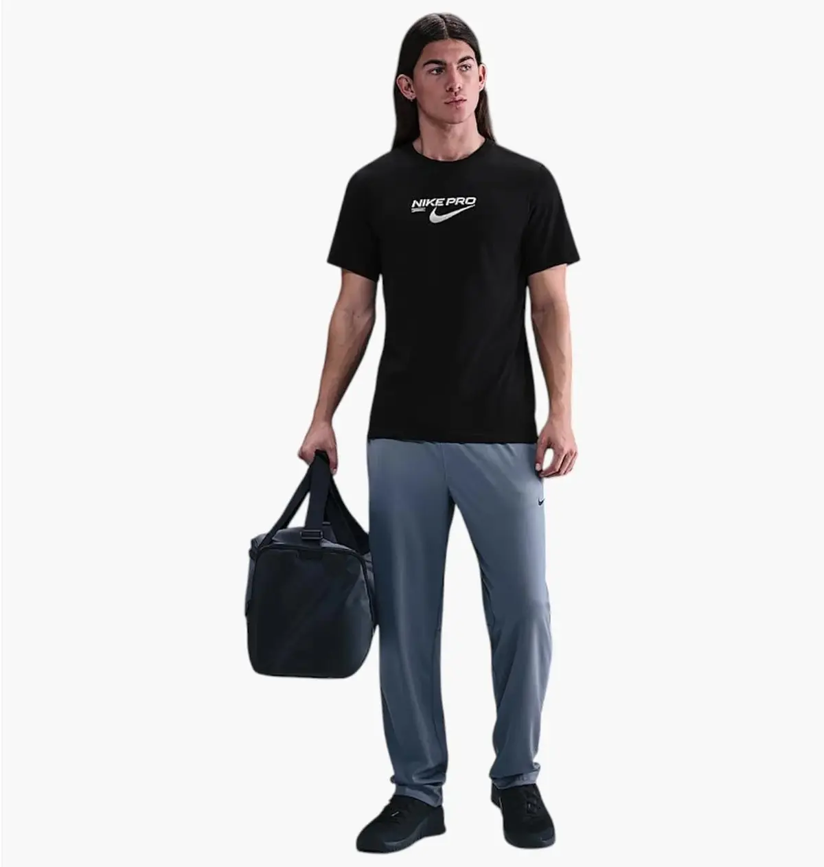 Футболка чоловіча Nike Df Pro Training Black