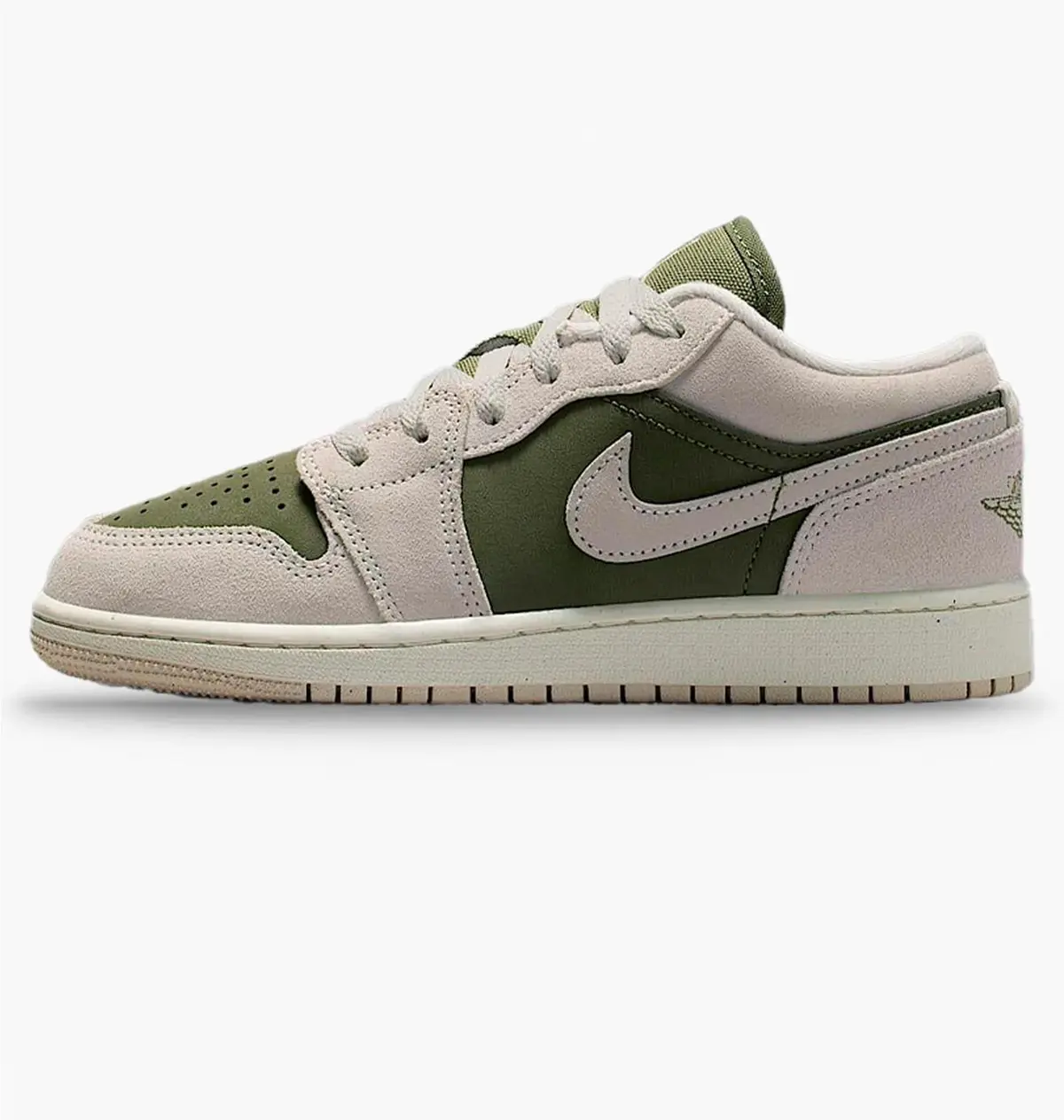 Кросівки дитячі Jordan 1 Low Se Olive/Beige