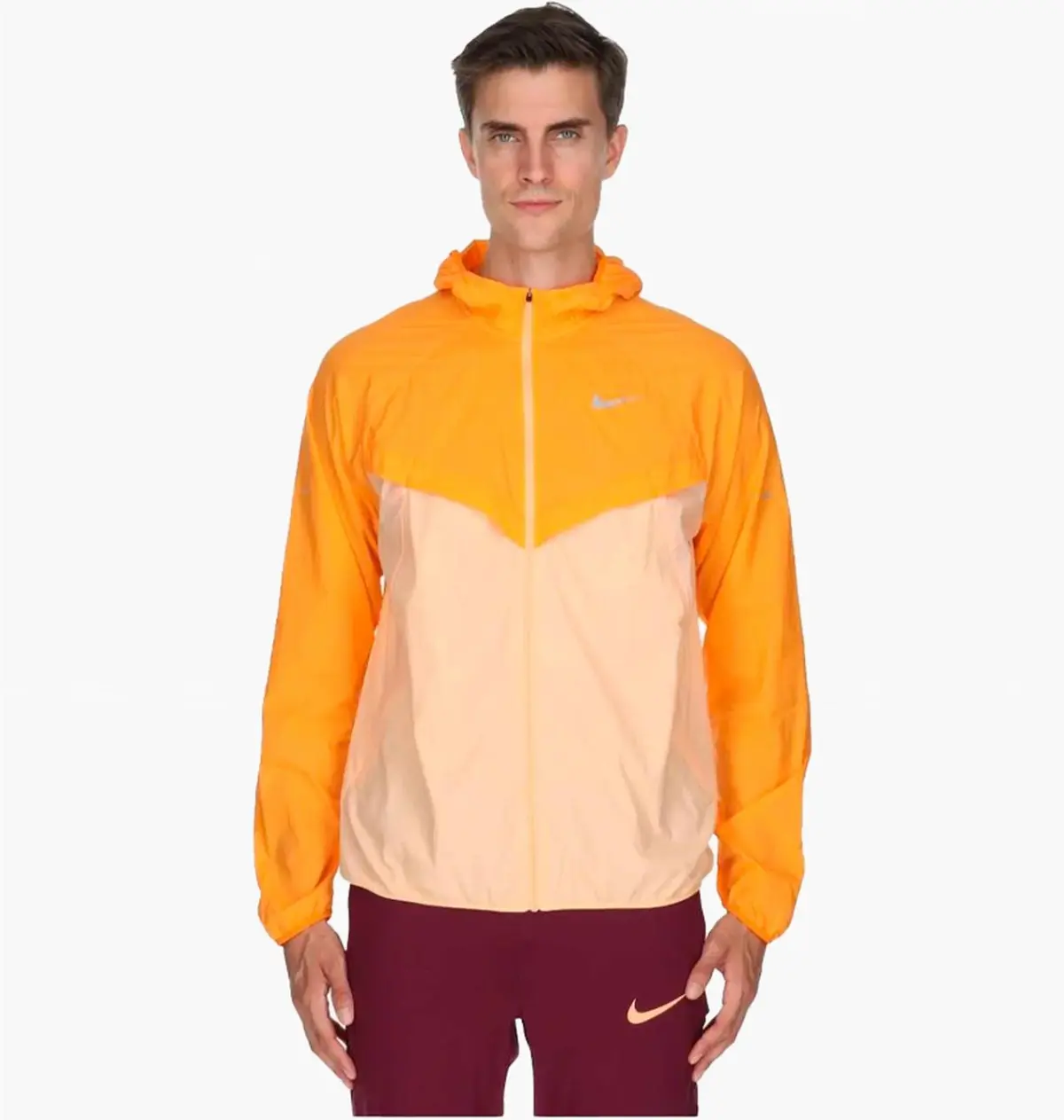 Ветровка мужскиая Nike Stride Repel Uv Orange