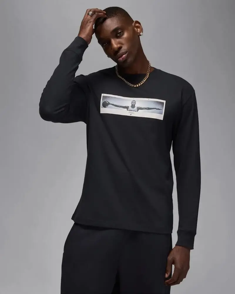 Кофта мужская Nike Wings Brand Photo черная HV4563-010
