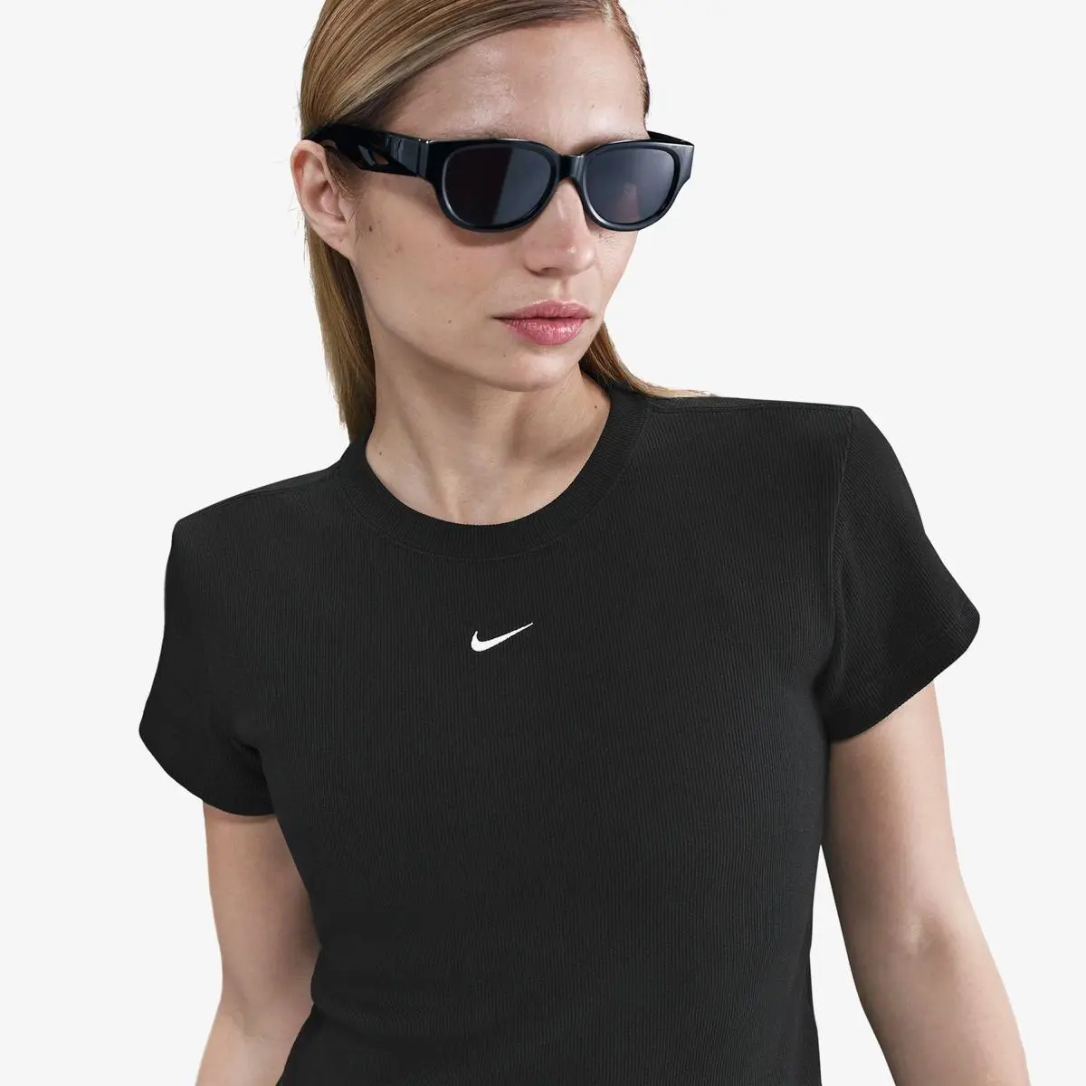 Футболка жіноча Nike W Nsw Rib Tght Ss Tee
