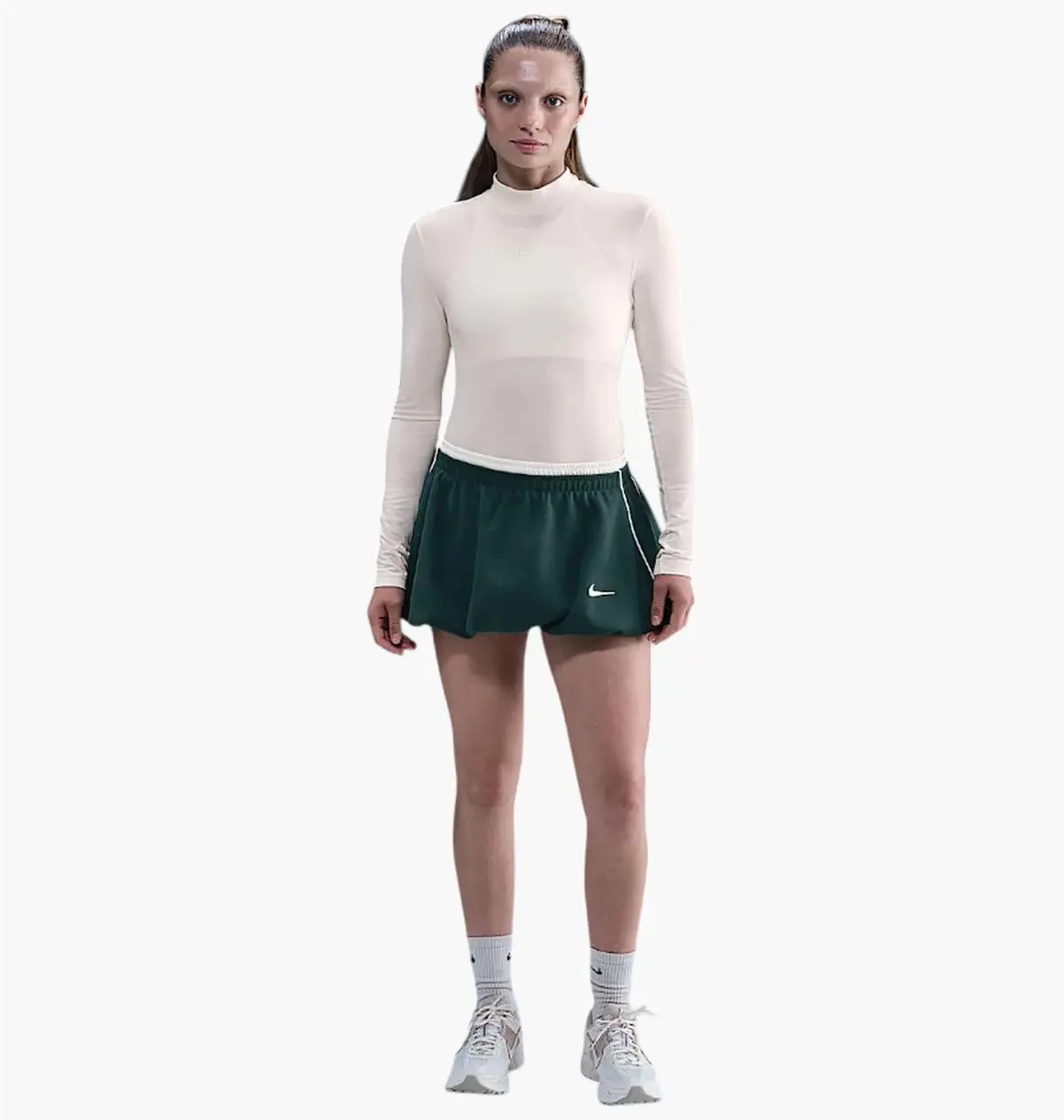Кофта женские Nike Sportswear Chill Knit Beige