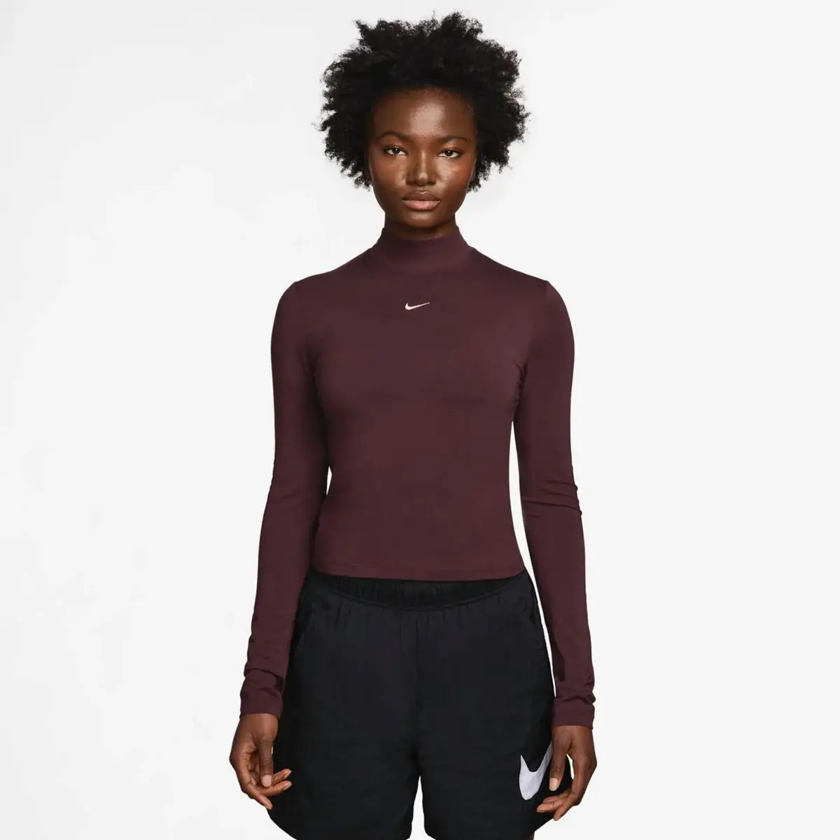 Кофта женские Nike Nsw Nk Chll Knt Mock Tee