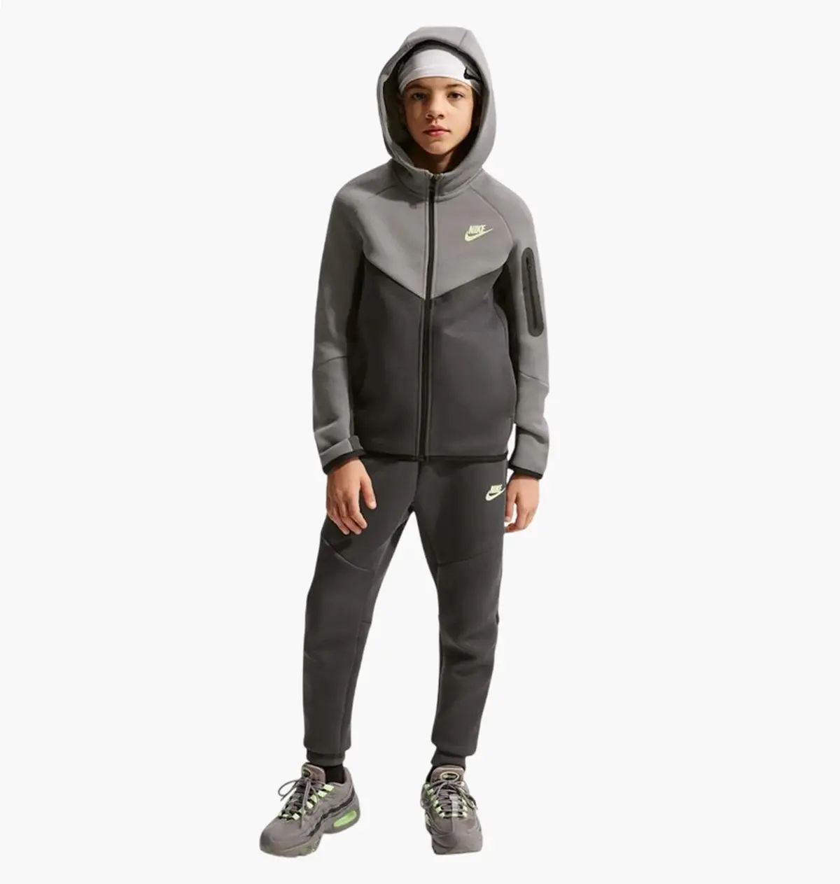 Спортивний костюм дитячий Nike Sportswear Tech Fleece Grey
