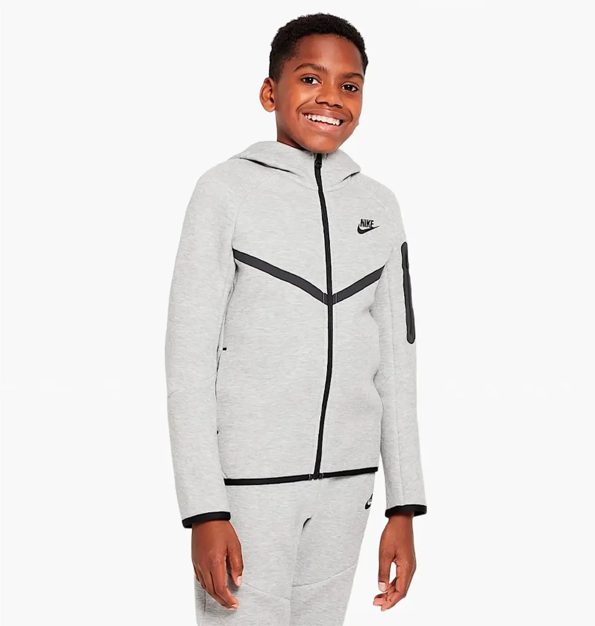 Свитер детской Nike Tech Fleece Grey