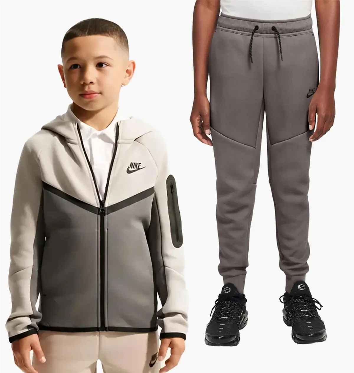 Спортивний костюм дитячий Nike Tech Fleece Beige/Grey
