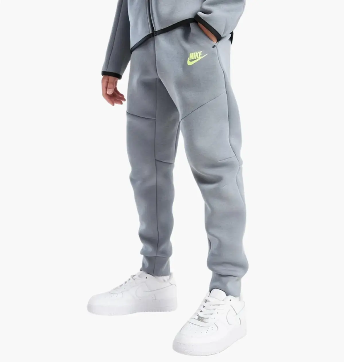 Брюки дитячі Nike Sportswear Tech Fleece Grey