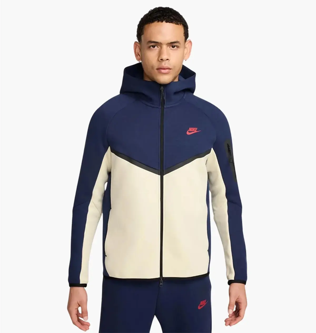 Кофта чоловіча Nike Tech Fleece 2024 Blue/Beige