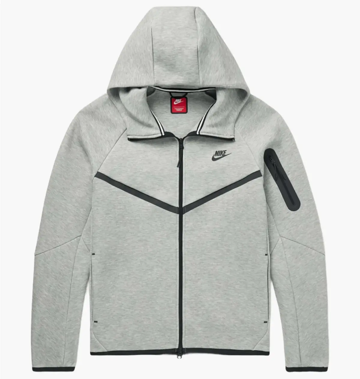 Кофта женские Nike Sportswear Windrunner Tech Fleece Grey