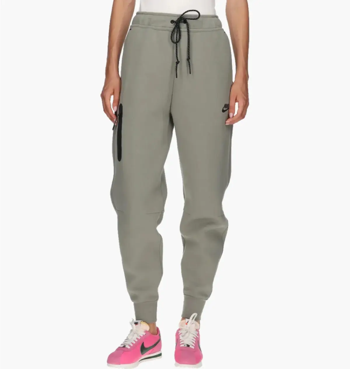 Брюки женские Nike Sportswear Tech Fleece Olive