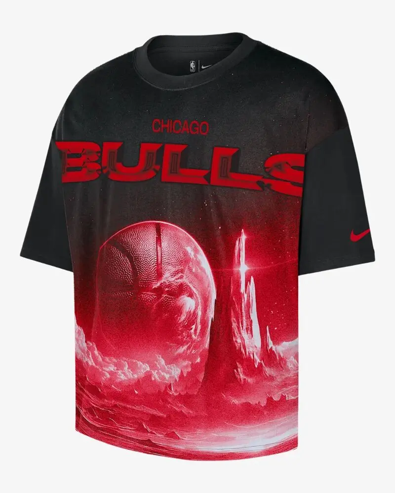 Футболка чоловіча Nike NBA Chicago Bulls Courtside