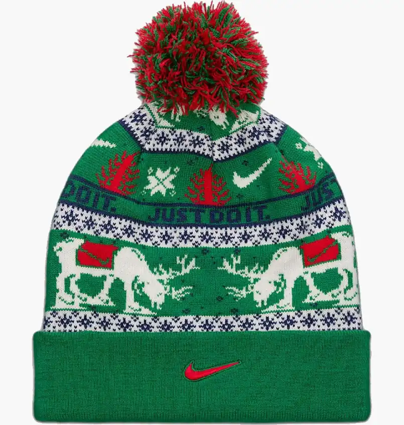 Шапка Nike Peak Holiday Beanie Green