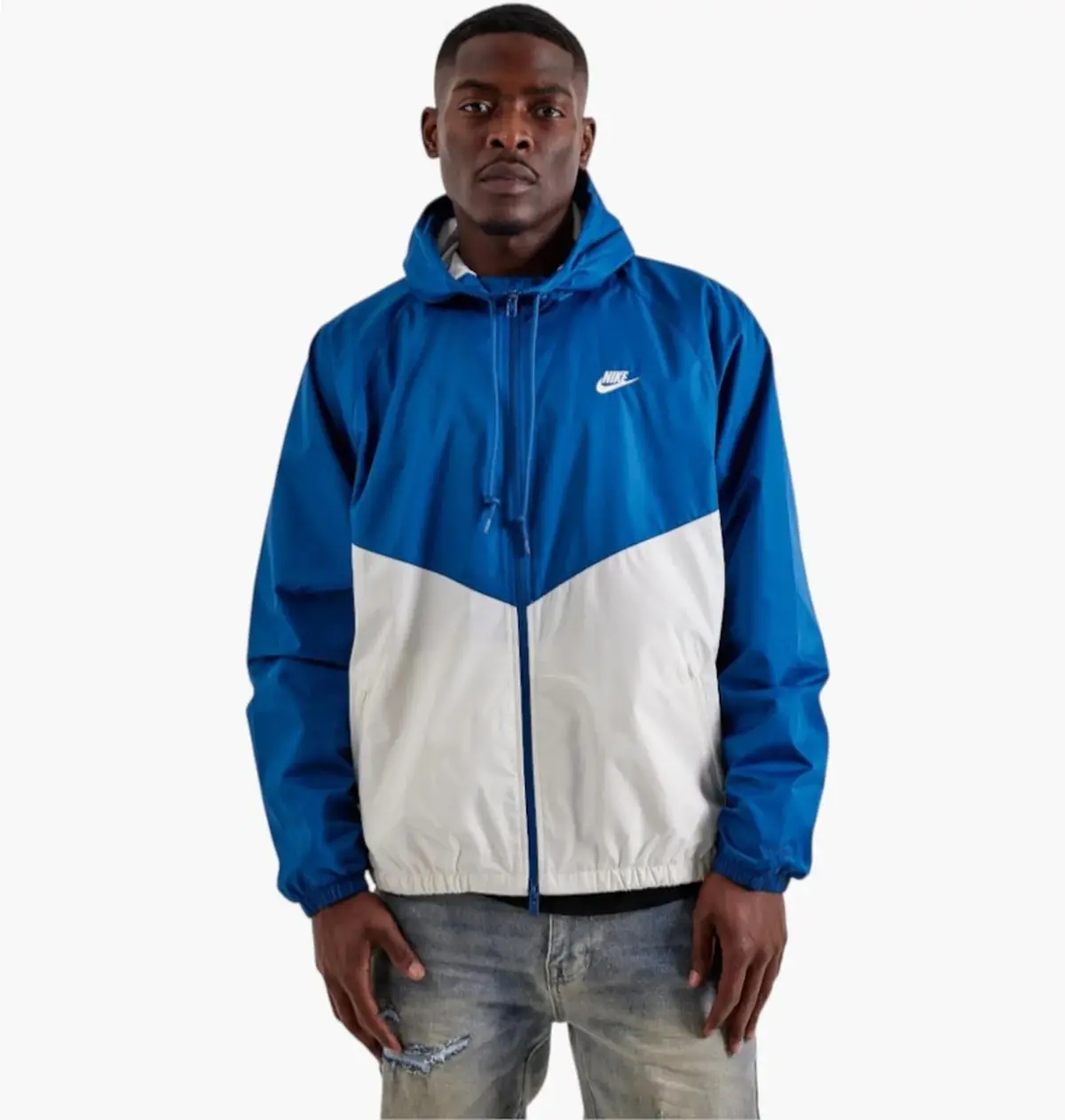 Вітровка чоловіча Nike Windrunner Blue/White