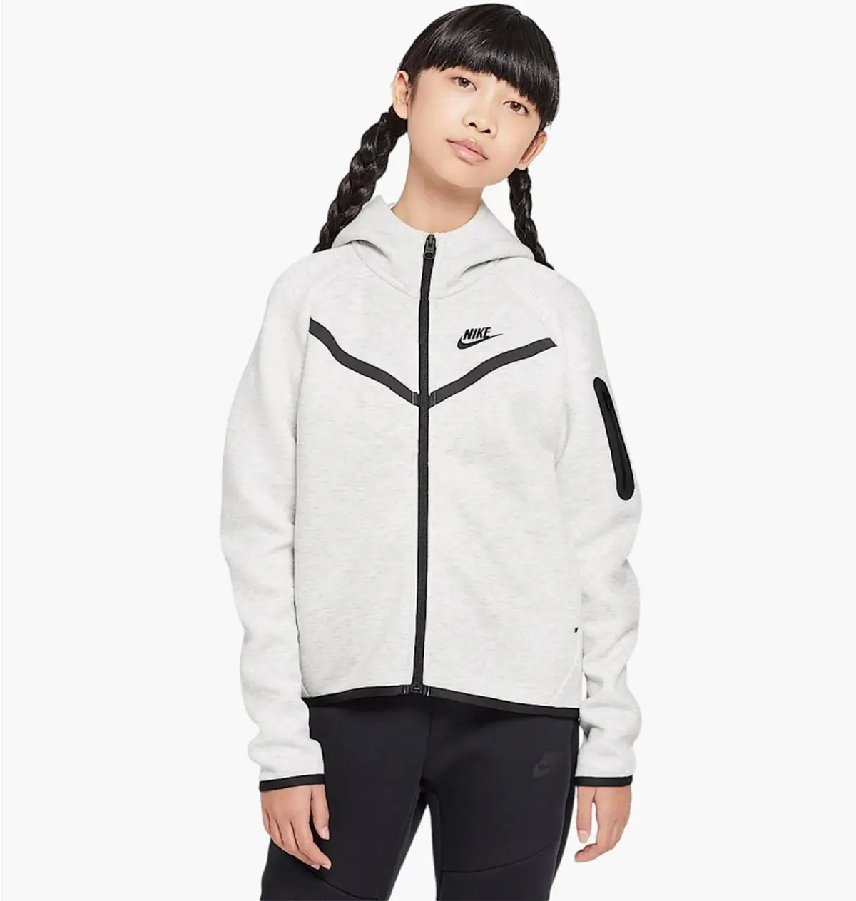 Светр дитячий Nike Sportsweartech Fleece Grey