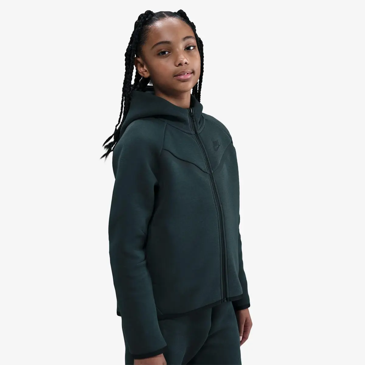 Свитер детской Nike G Nsw Tch Flc Hd Fz Ls - Pd