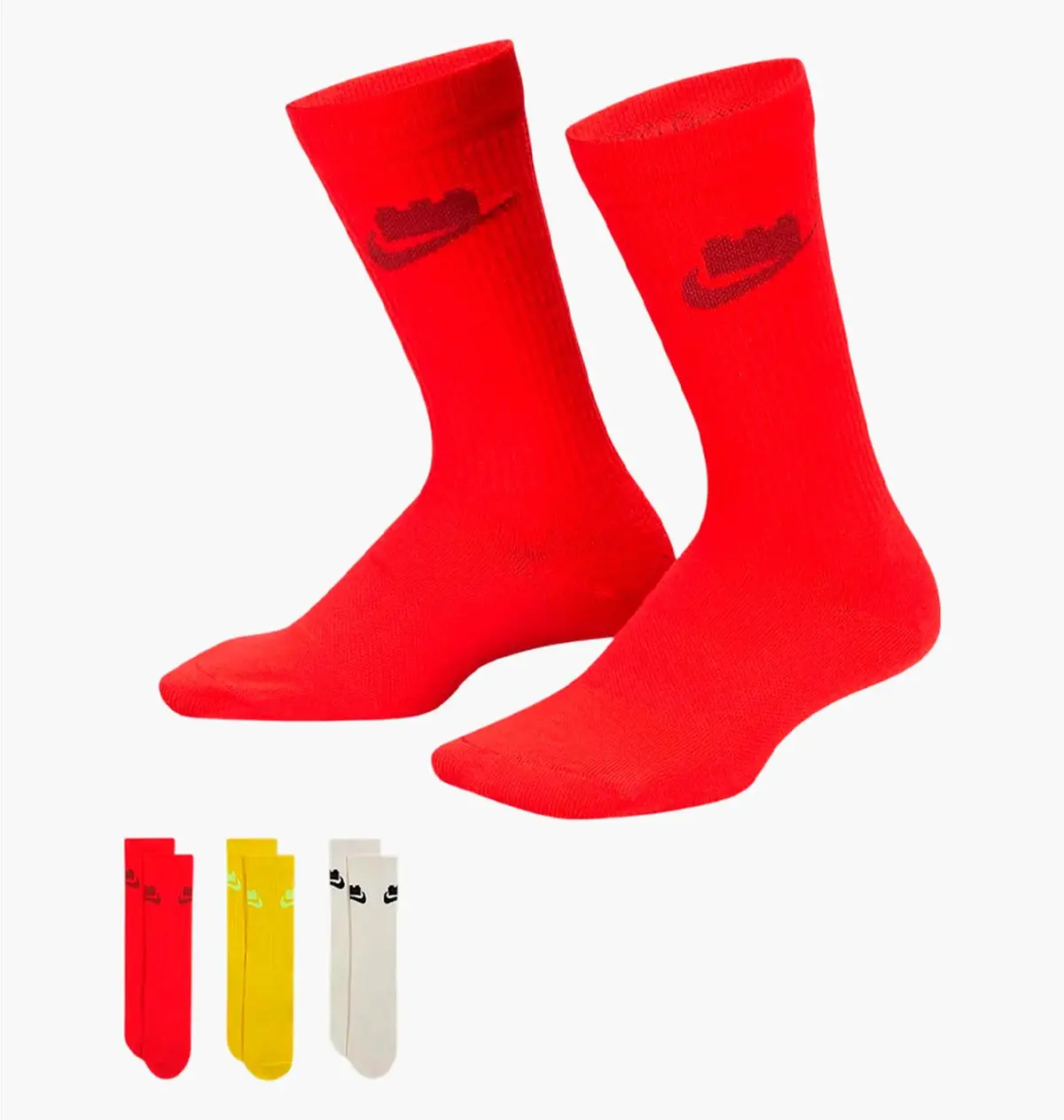 Шкарпетки Nike Lego Collection Everyday Essentials Crew (3 ) Multi/Red
