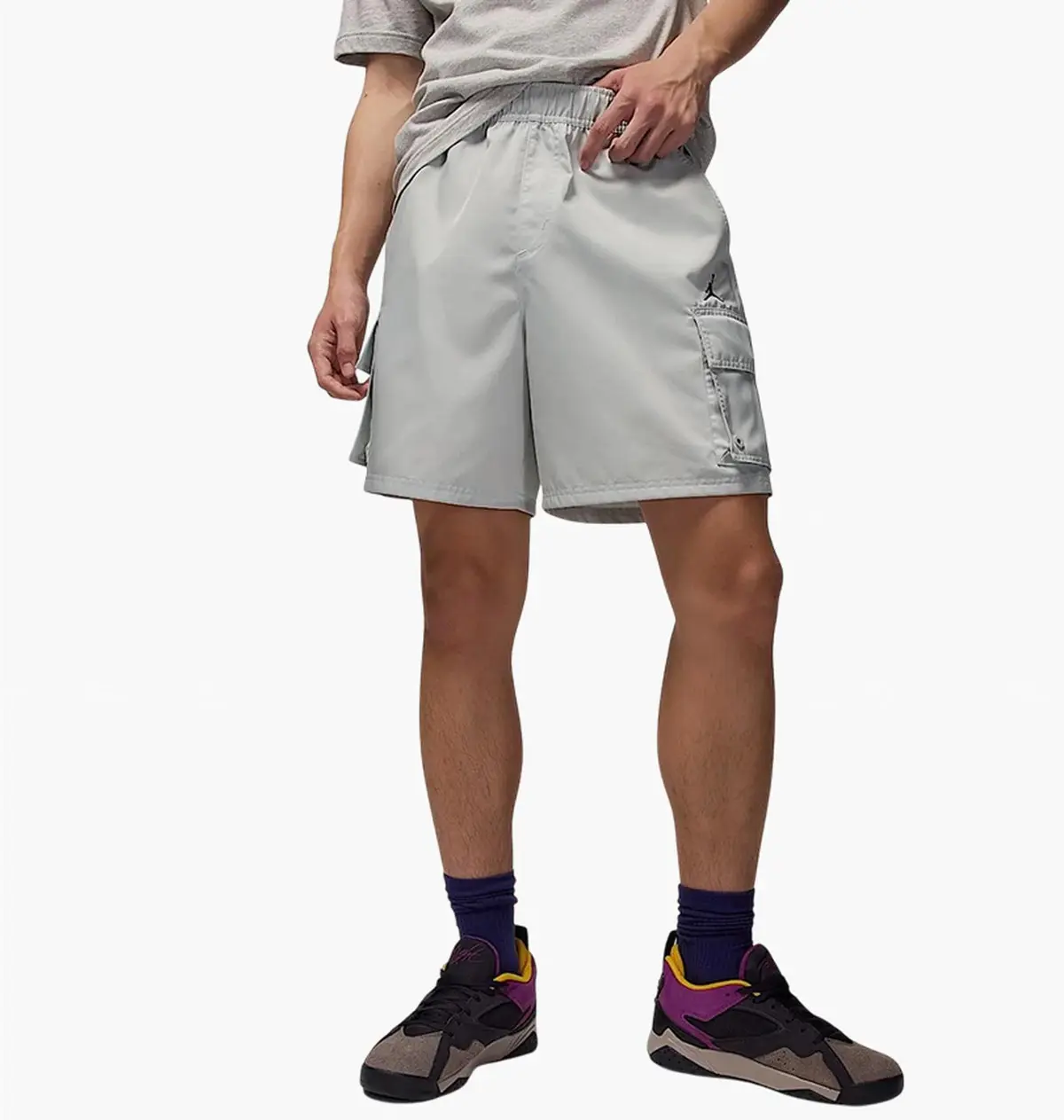 Шорти чоловічі Jordan Brooklyn Mens Cargo Shorts Grey