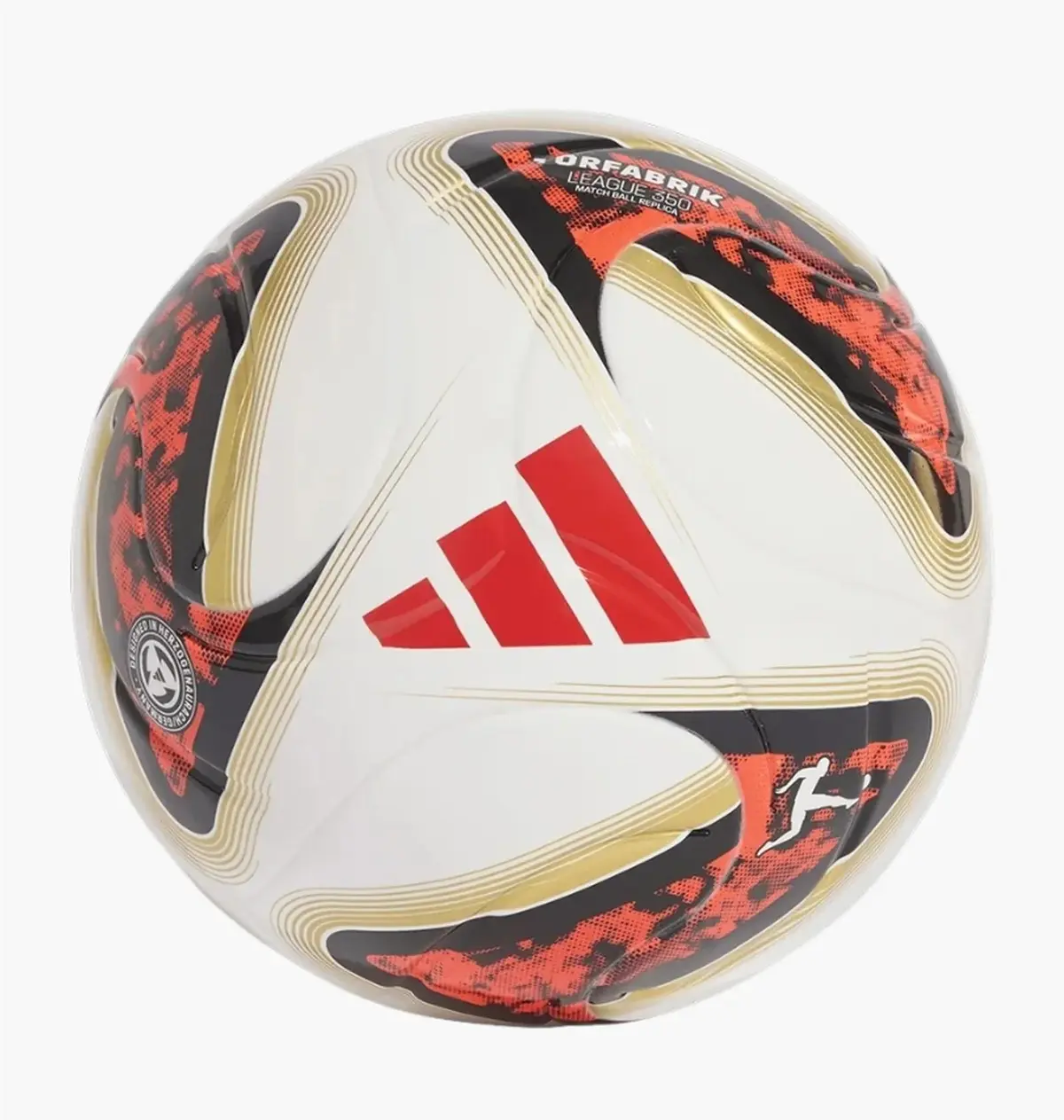 Футбольний м'яч Adidas Dfl Bundesliga White/Red