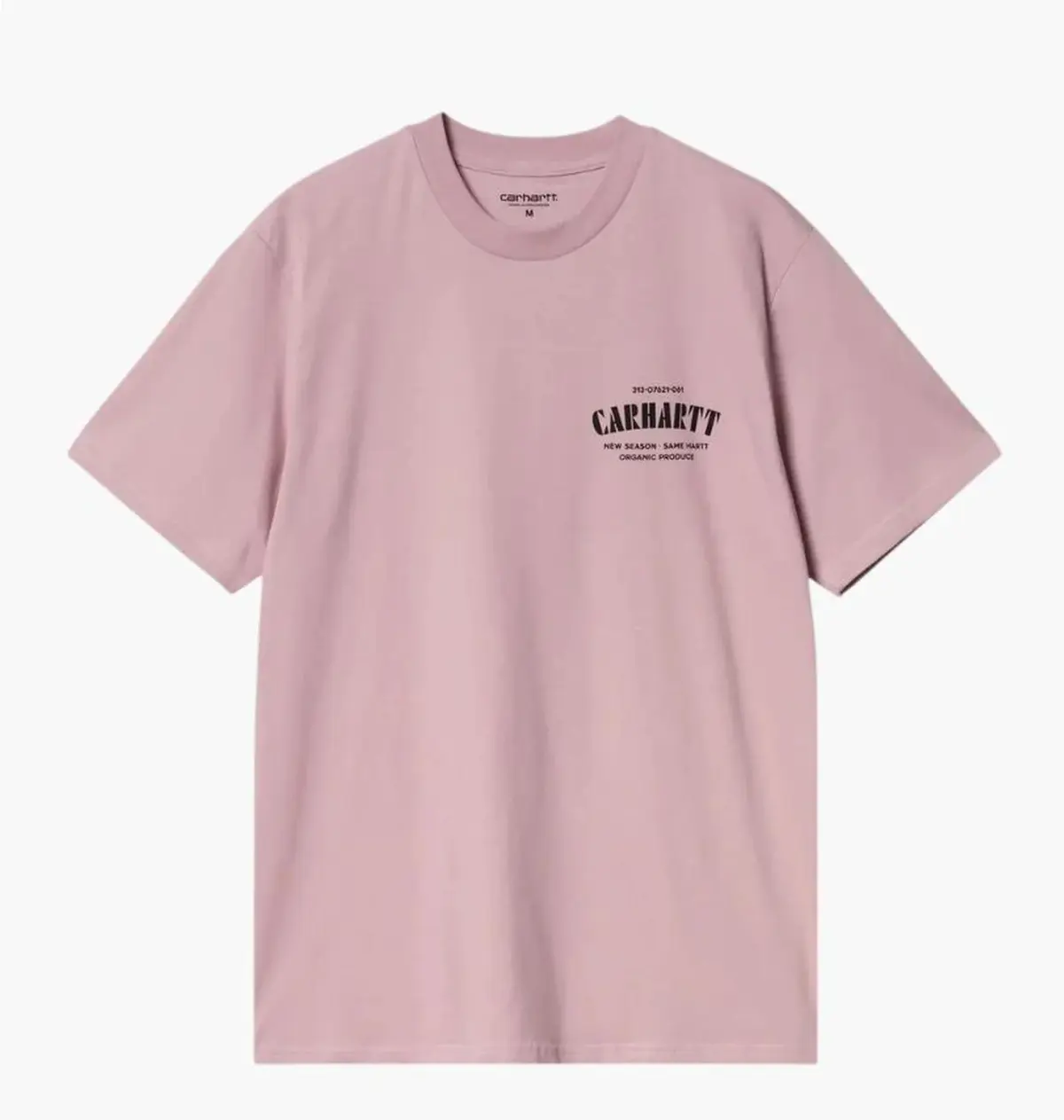 Футболка унісекс Carhartt Wip Catalogue C Logo Pink