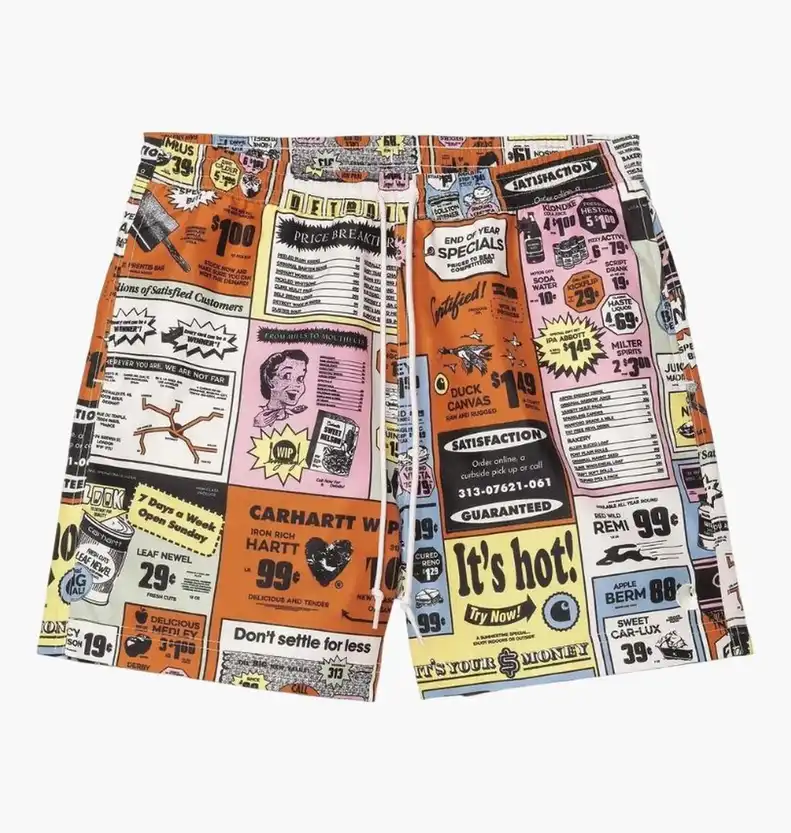 Шорти чоловічі Carhartt Wip Slater Multi