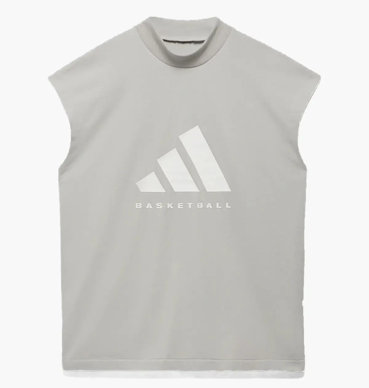 Майка унісекс Adidas Basketball Sleeveless Tee Grey Ia3445