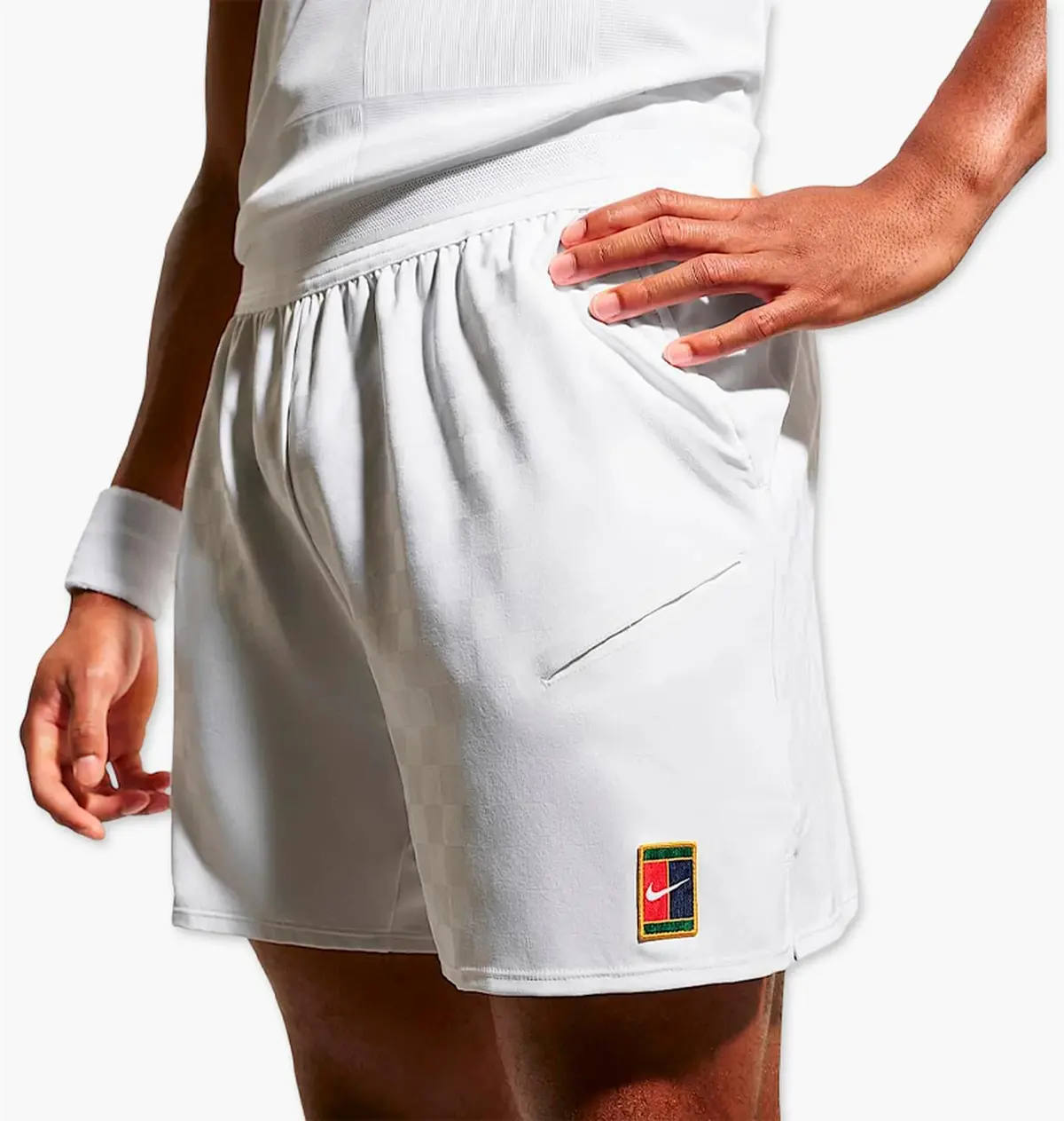 Шорти чоловічі Nike Court Slam White