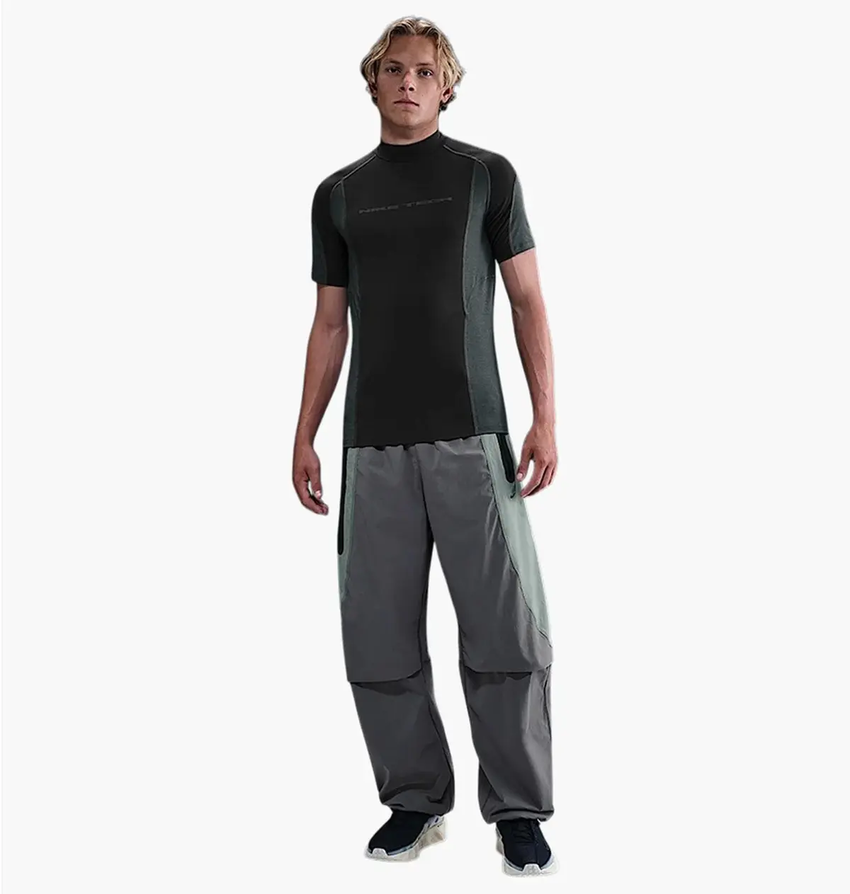 Футболка чоловіча Nike Tech Mens Dri-Fit Short-Sleeve Base Layer Black