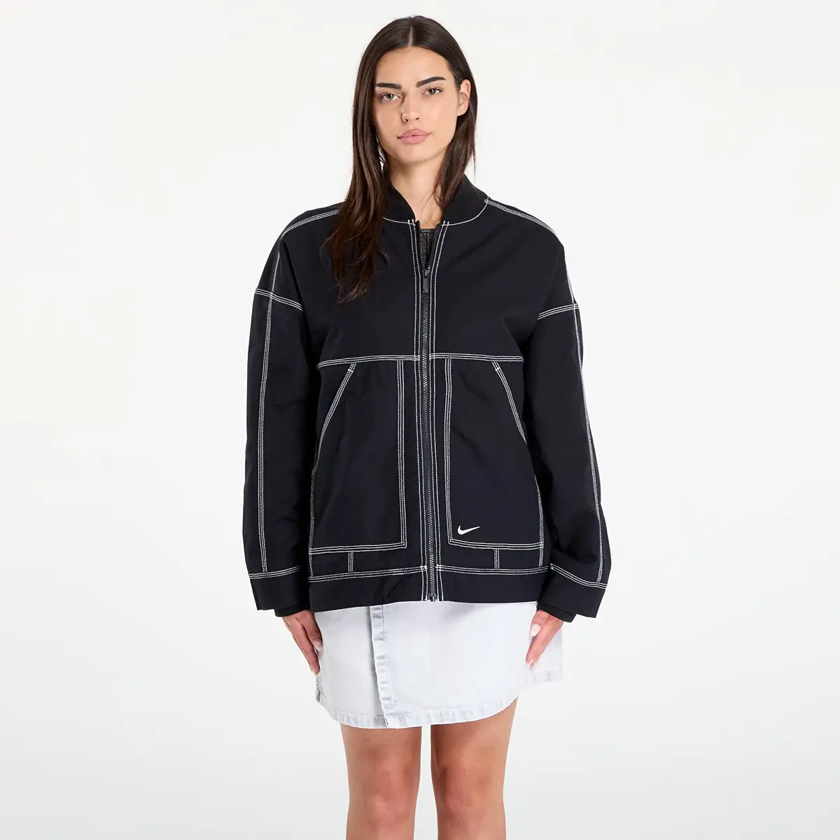 Куртка жіноча Nike Sportswear Oversized Graphic Cargo Jacket