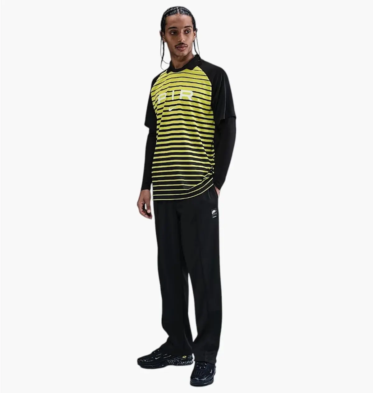 Брюки чоловічі Nike Air Pk Black/Yellow