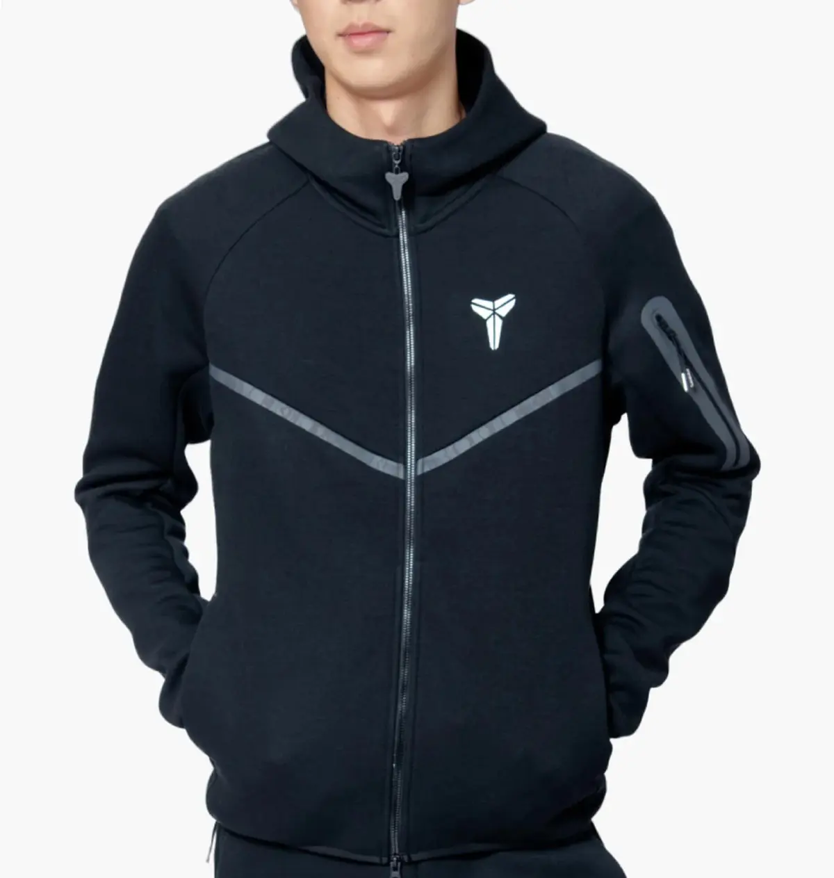 Кофта чоловіча Nike Kobe Sportswear Tech Fleece Black