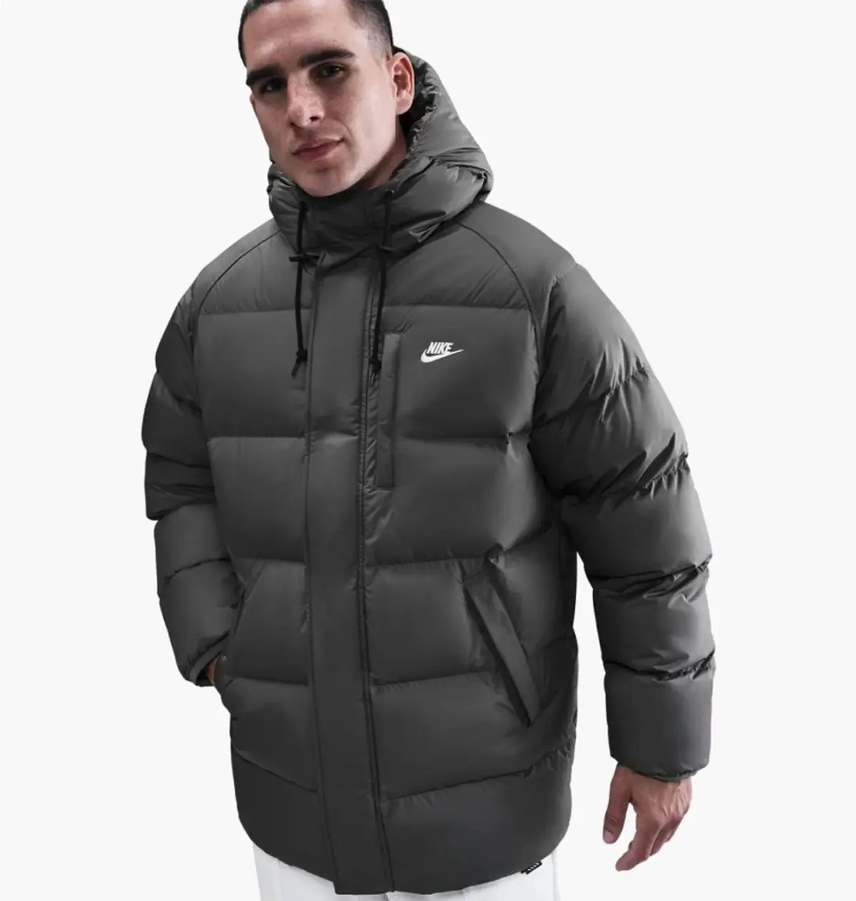 Куртка чоловіча Nike Club Grey