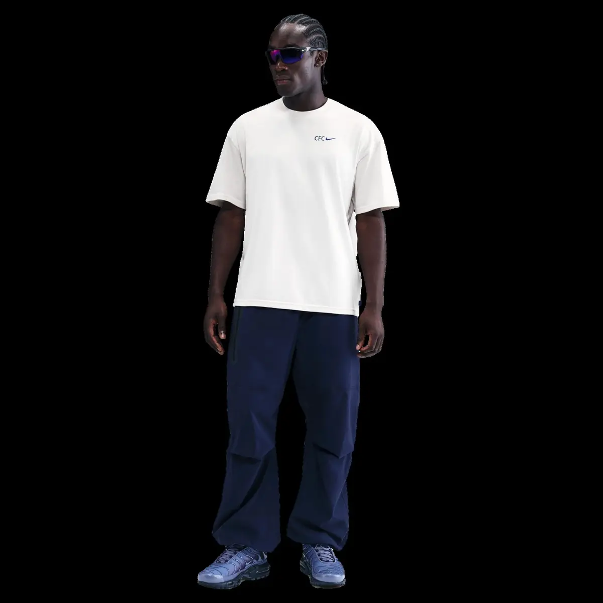 Футболка чоловіча Nike Peak Wordmark T-Shirt - Phantom