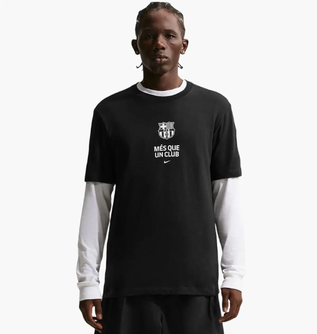 Футболка чоловіча Nike Fc Barcelona Club Black