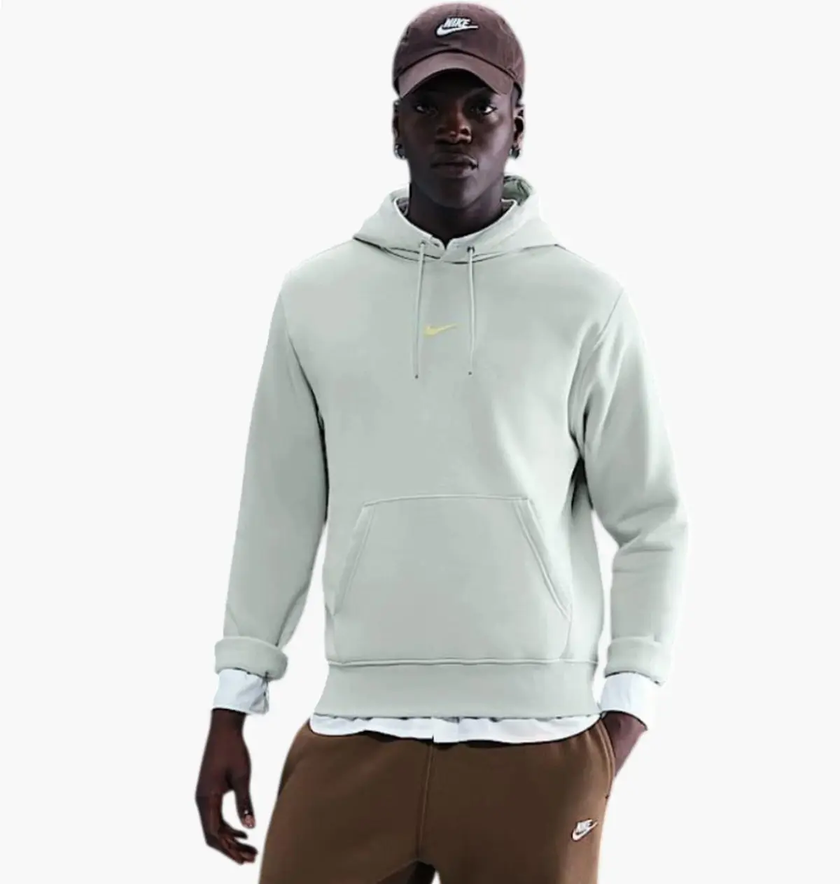 Кофта чоловіча Nike Nsw Hdy Club Bb Olive