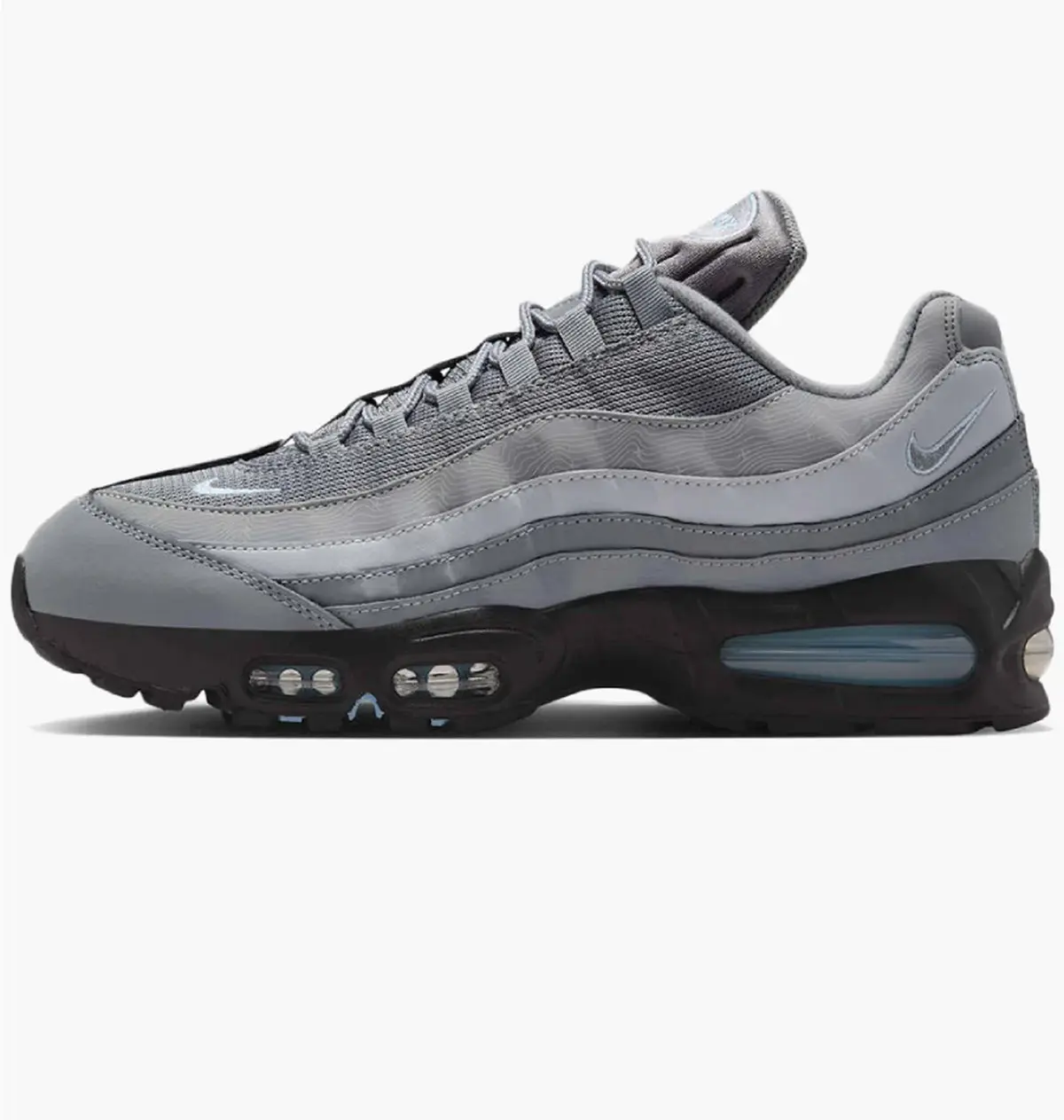 Кросівки чоловічі Nike Air Max 95 Og Big Bubble сірі IB7682-001