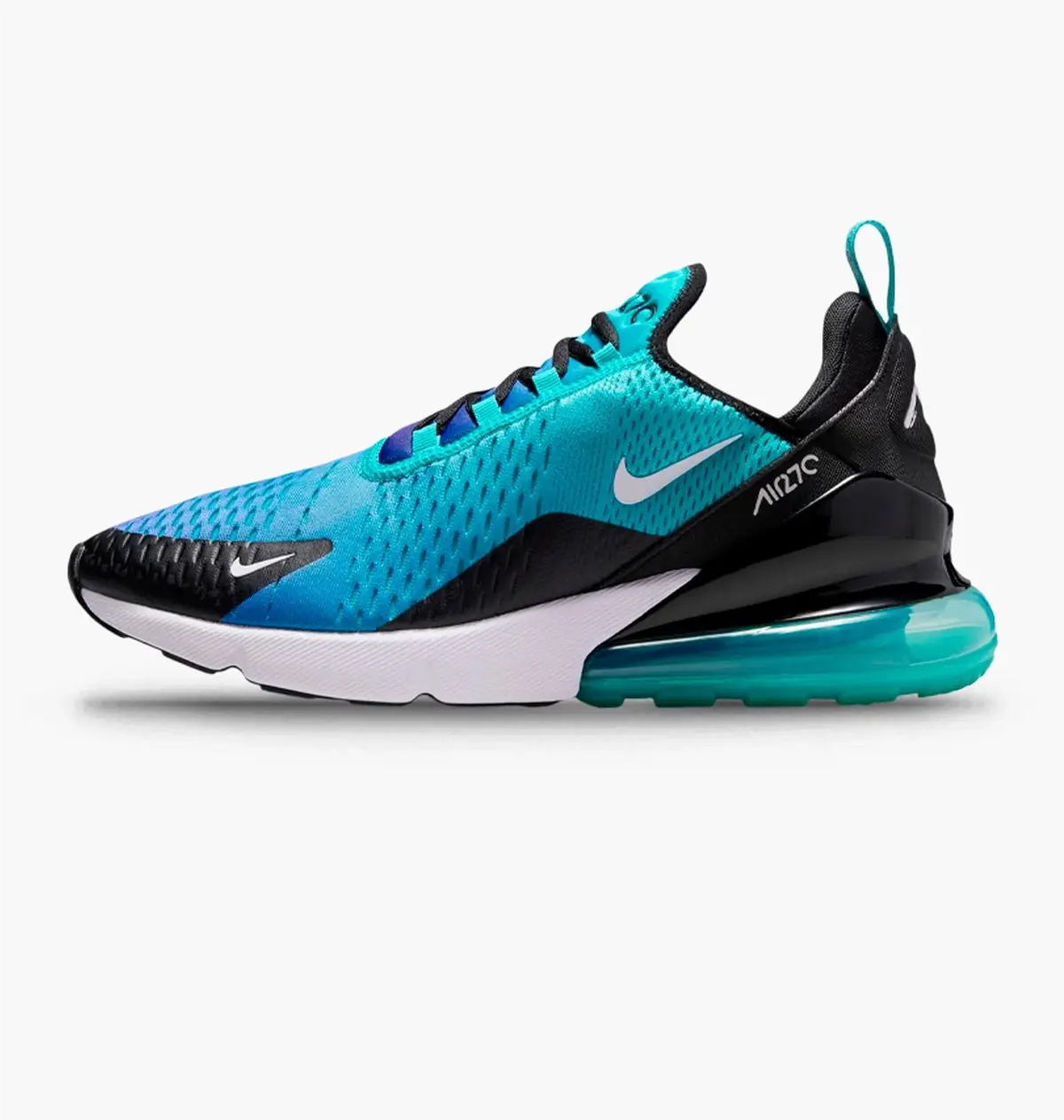 Кросівки чоловічі Nike Air Max 270 Mesh Black/Turquoise