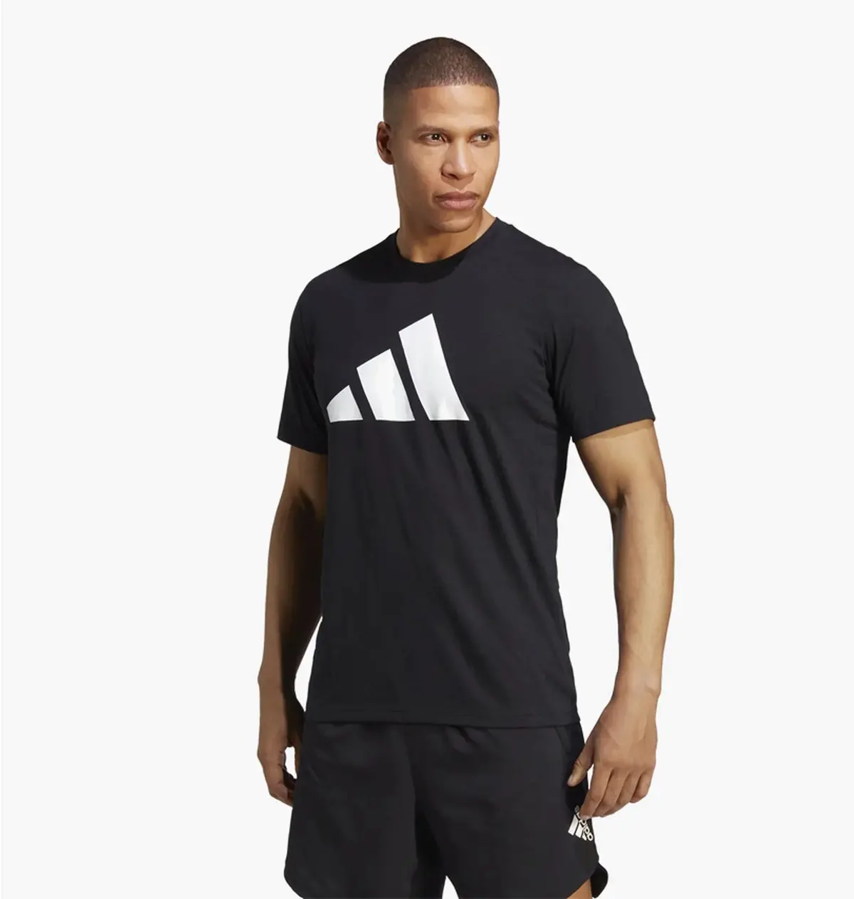 Футболка чоловіча Adidas Train Essentials Feelready Logo Performance
