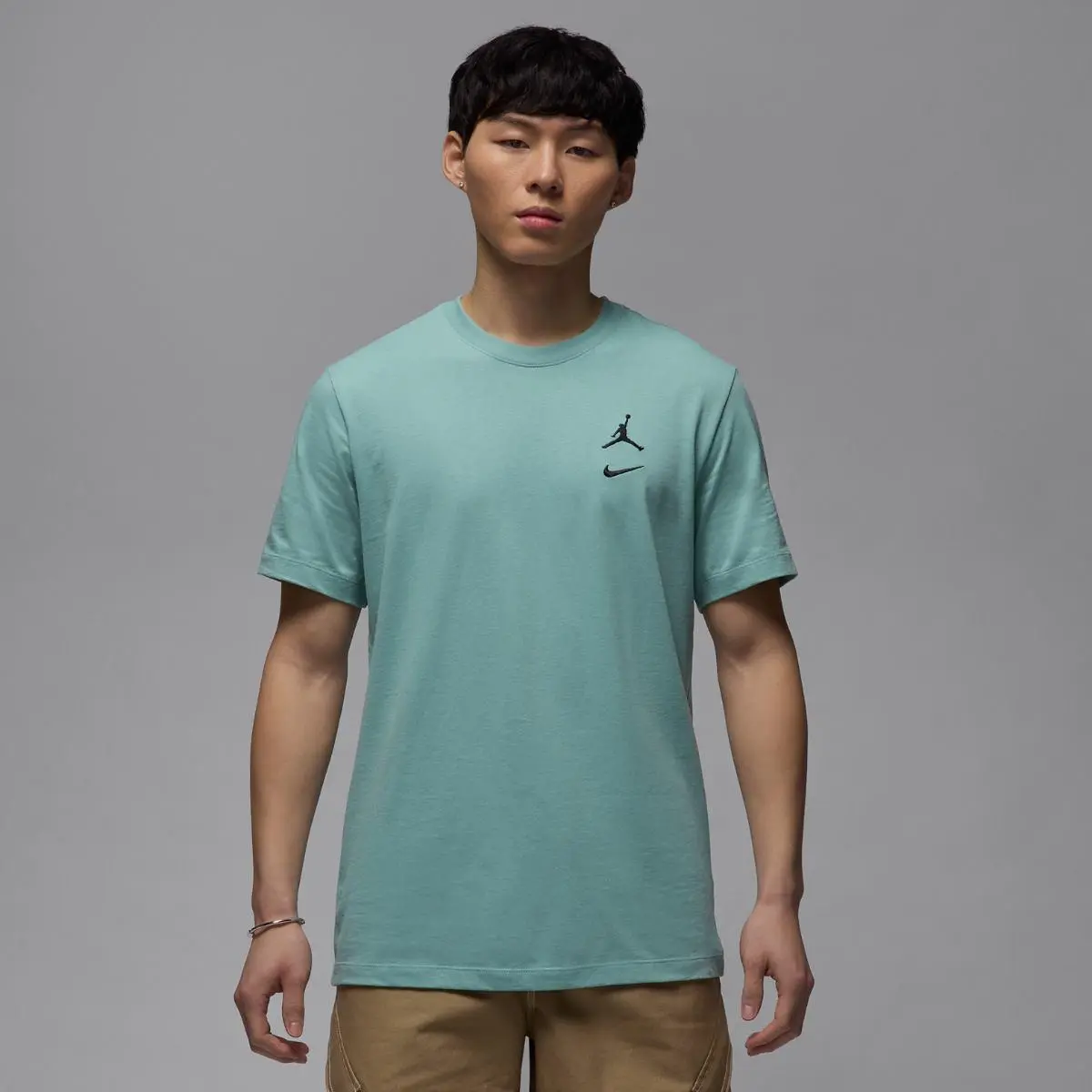 Футболка чоловіча Jordan J Flt Mvp Jm Hbr Ss Crew Turquoise