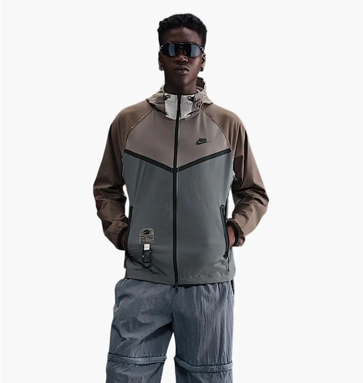 Вітровка чоловіча Nike Tech Grey/Brown