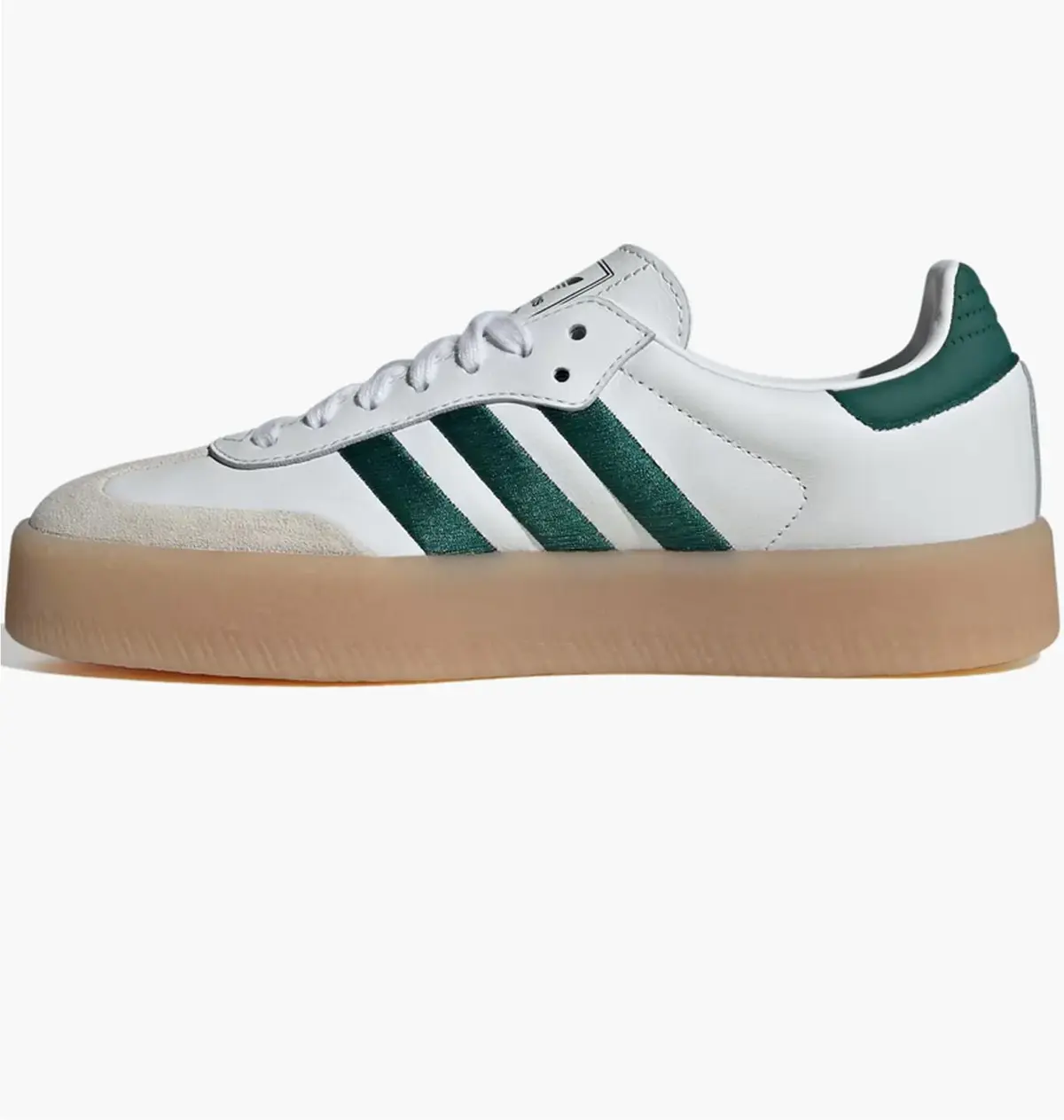 Кроссовки женские Adidas Sambae White Collegiate Green Gum