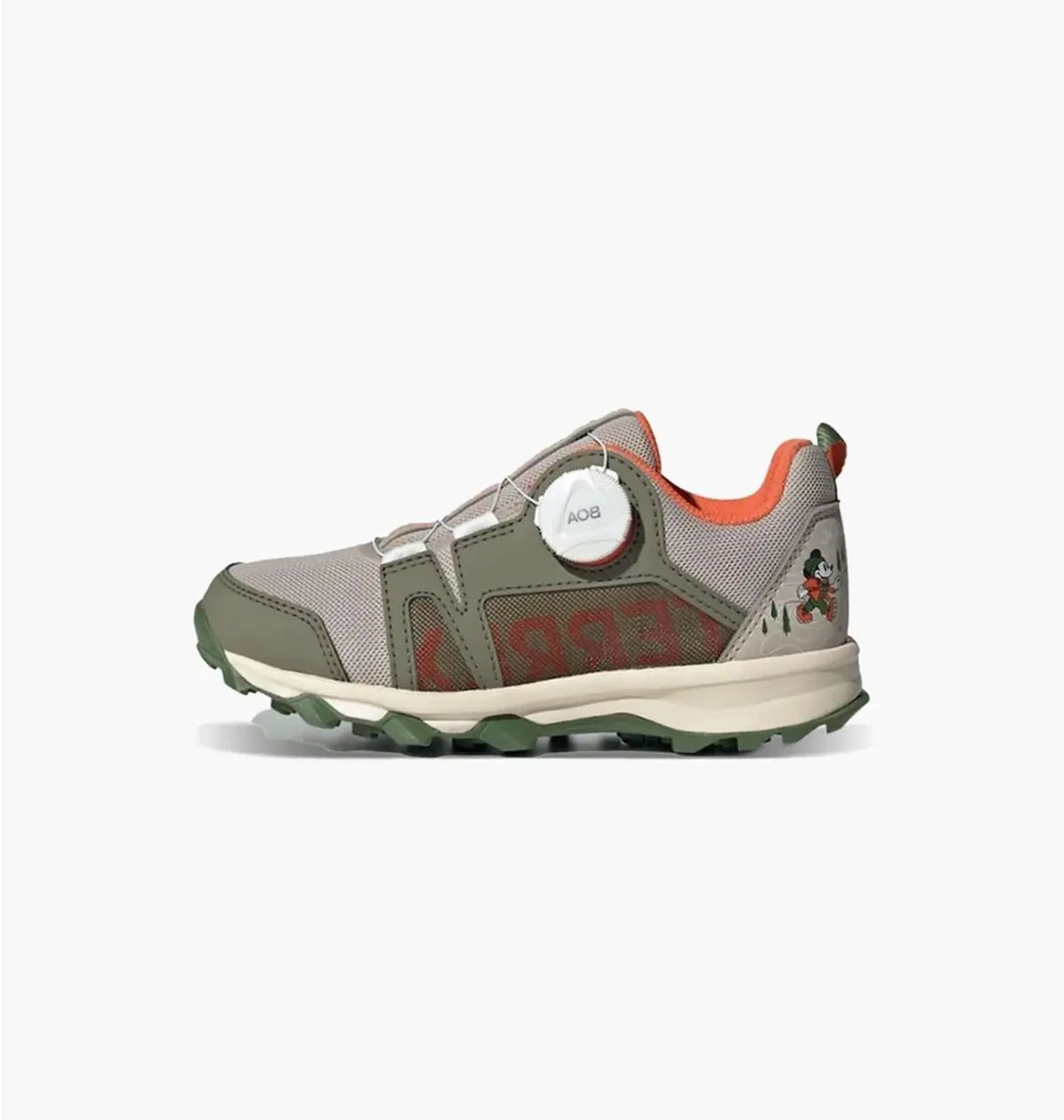 Кроссовки детские Adidas Terrex Disney Agravic Boa Terrex серые с оливковым ID3448
