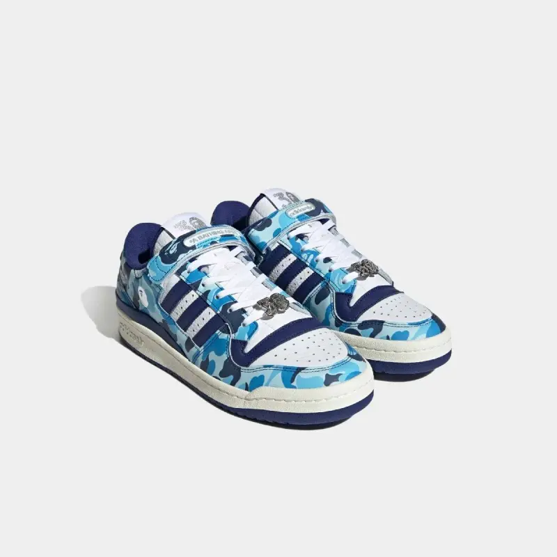 Кросівки чоловічі Adidas Forum 84 Bape Low