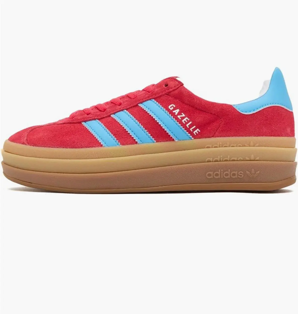 Кроссовки женские Adidas Gazelle Bold Active Pink Blue Burst