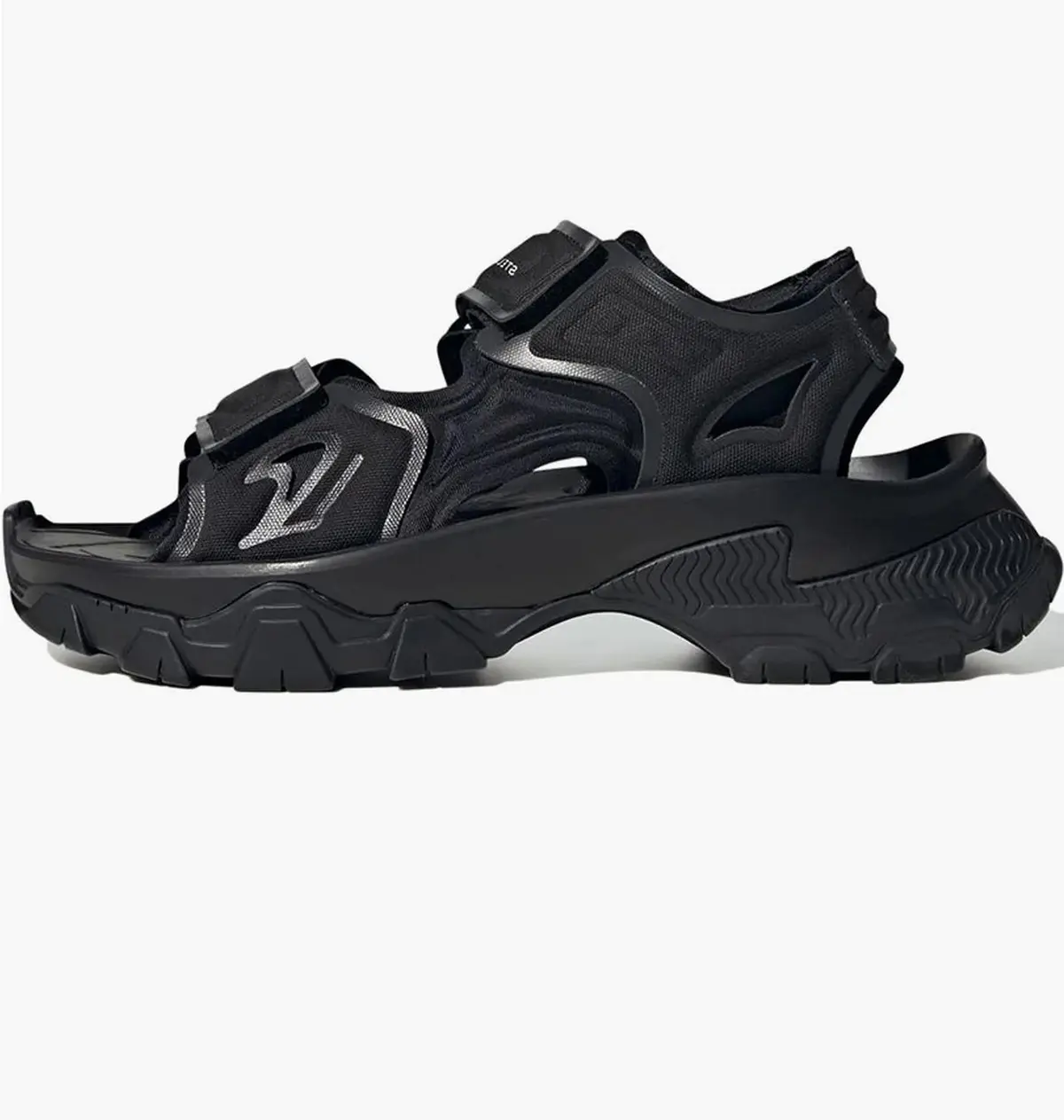 Сандалии женские Adidas By Stella Mccartney Hika Outdoor Sandals Black