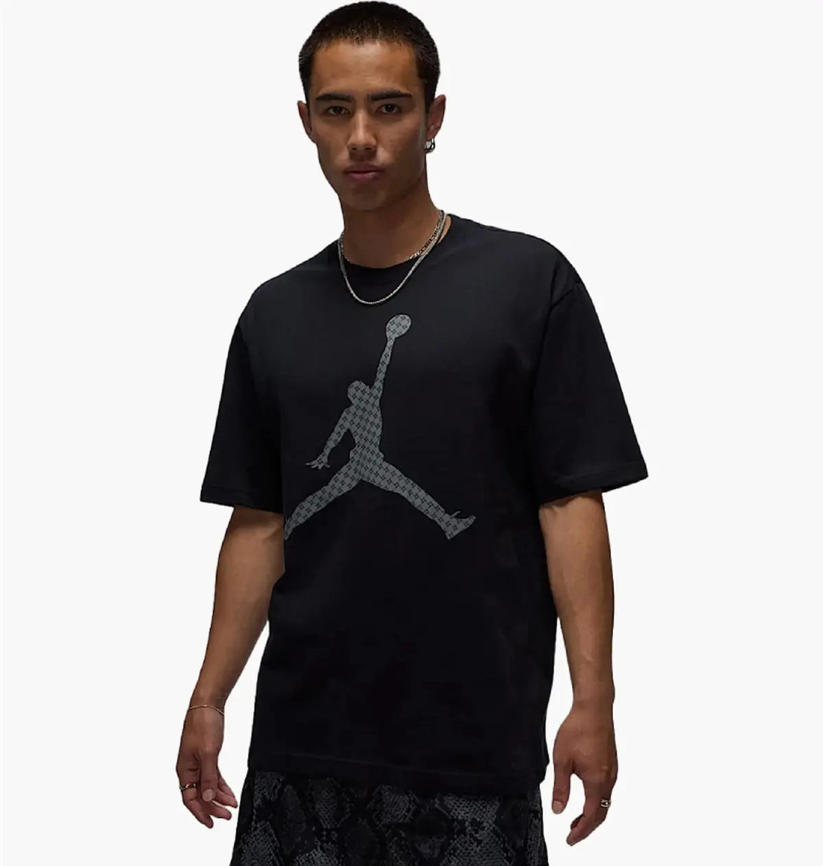 Футболка чоловіча Jordan Brk Mg Fill Ss Crew Black