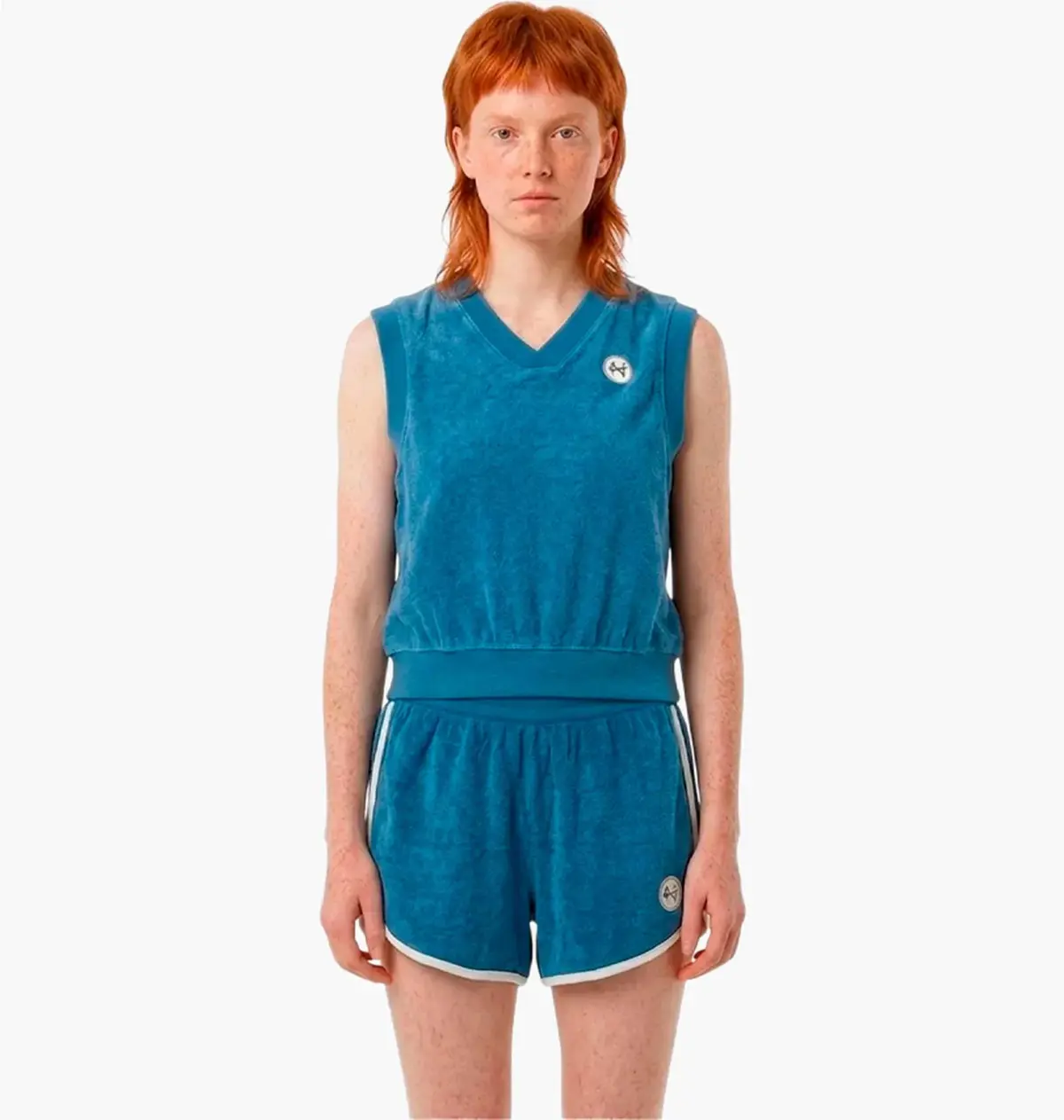 Спортивный костюм женской Nike Chill Terry Blue