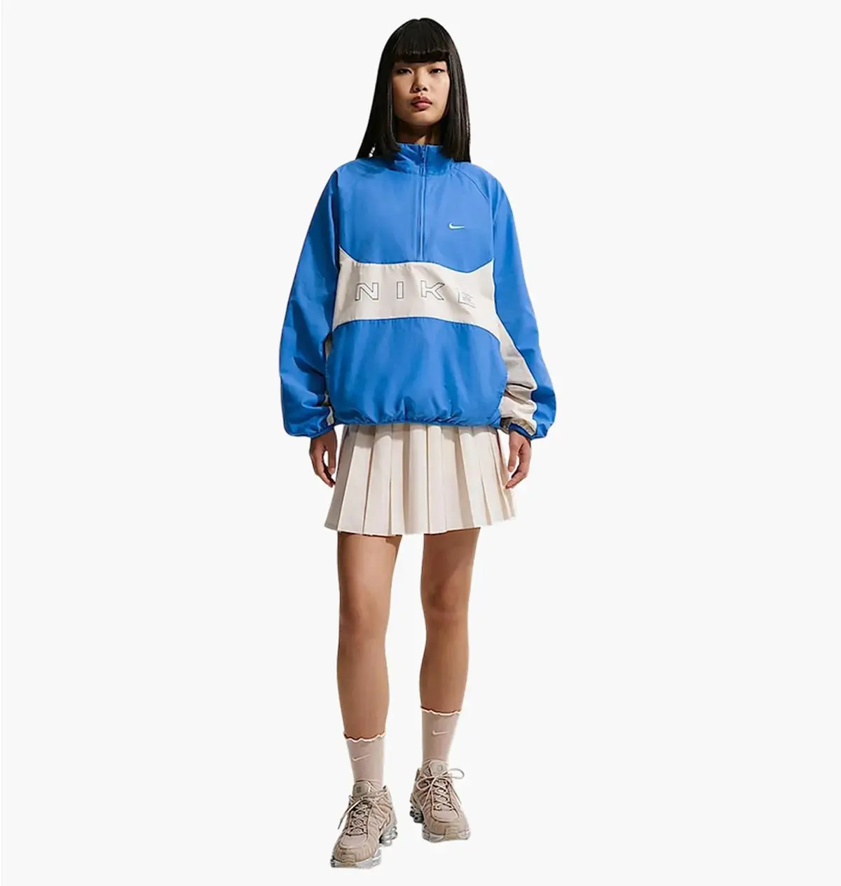 Шорти жіночі Nike Sportswear Knife Pleat Skirt Beige