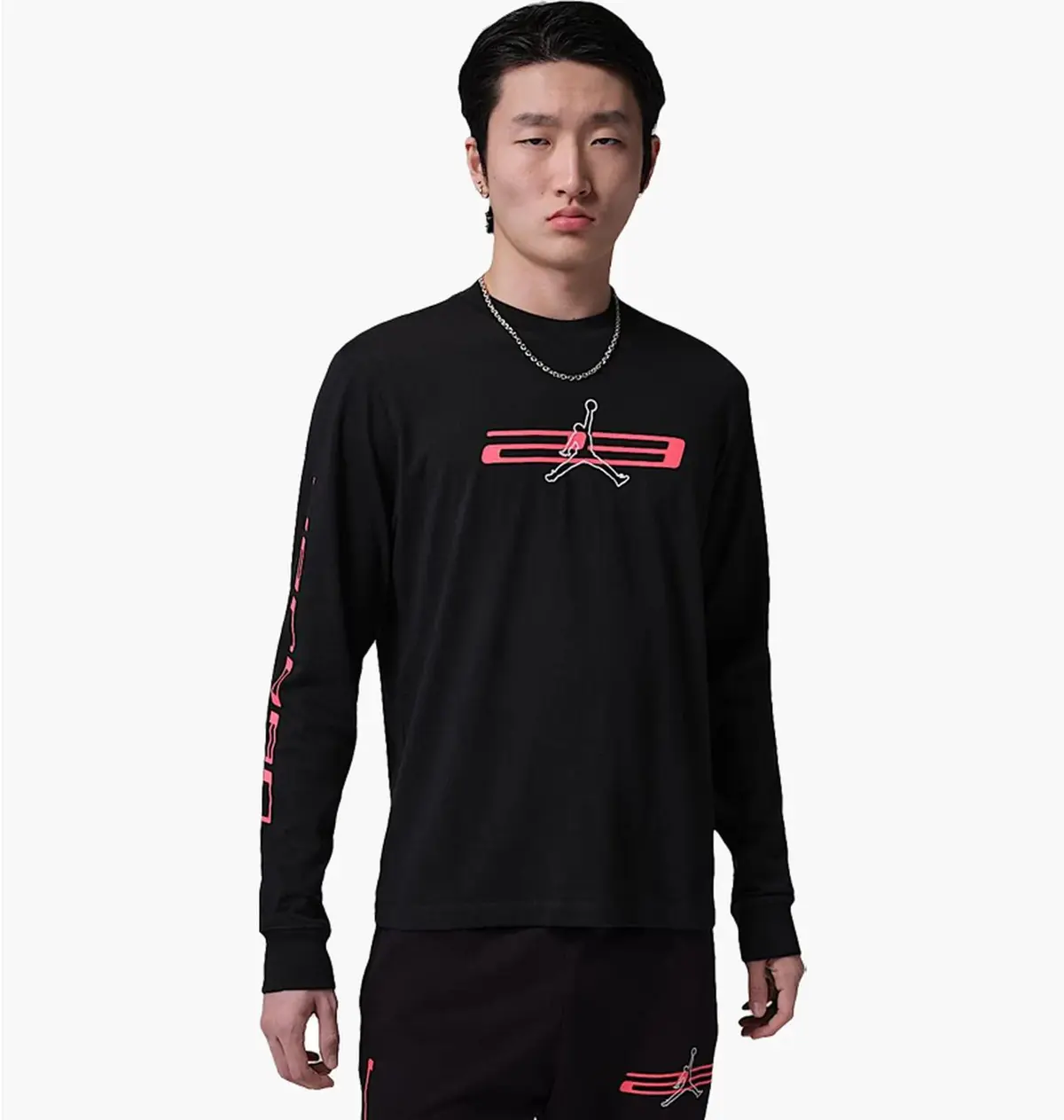 Кофта чоловіча Jordan Sport Dri-Fit Graphic Crewneck Black