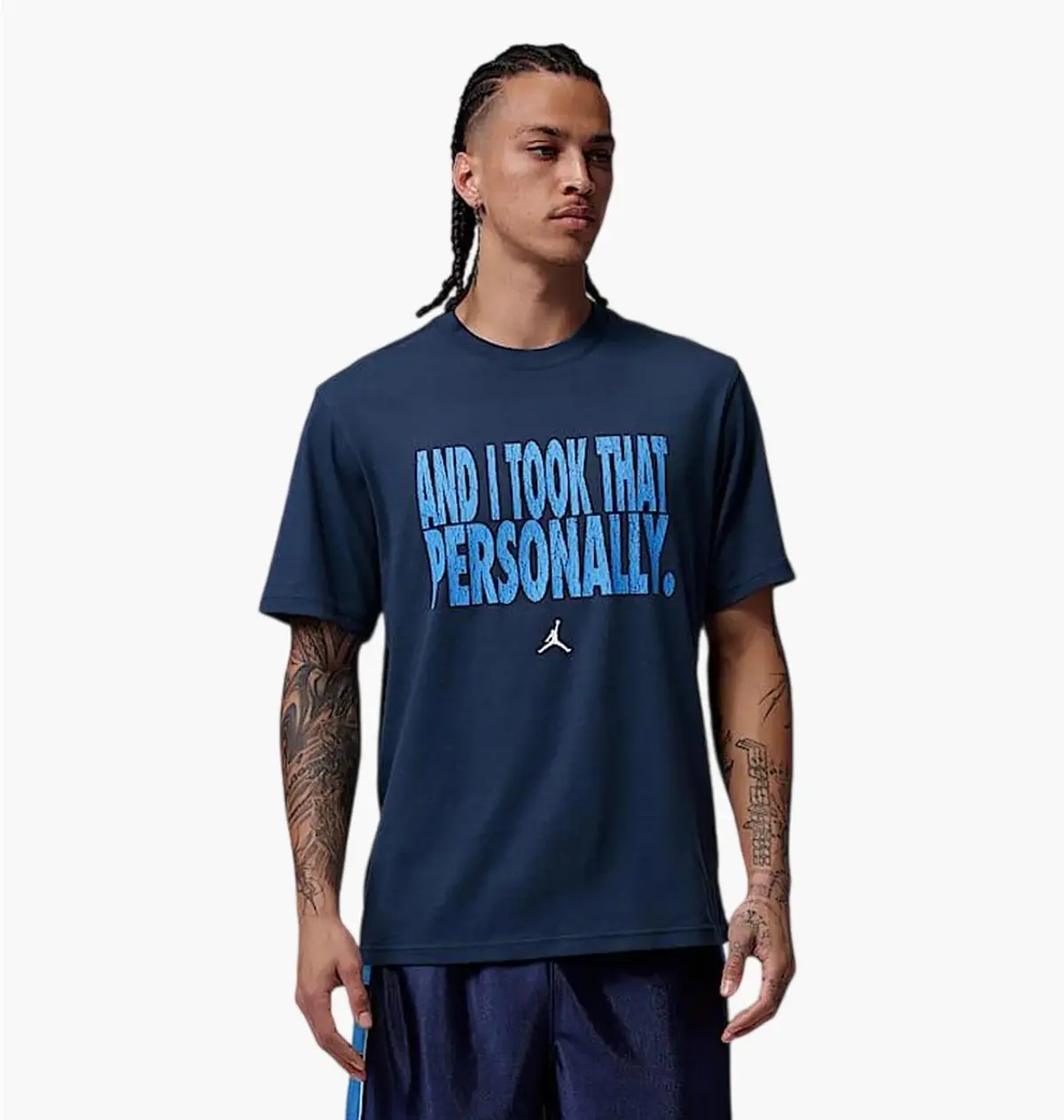 Футболка чоловіча Jordan Dri-Fit Blue